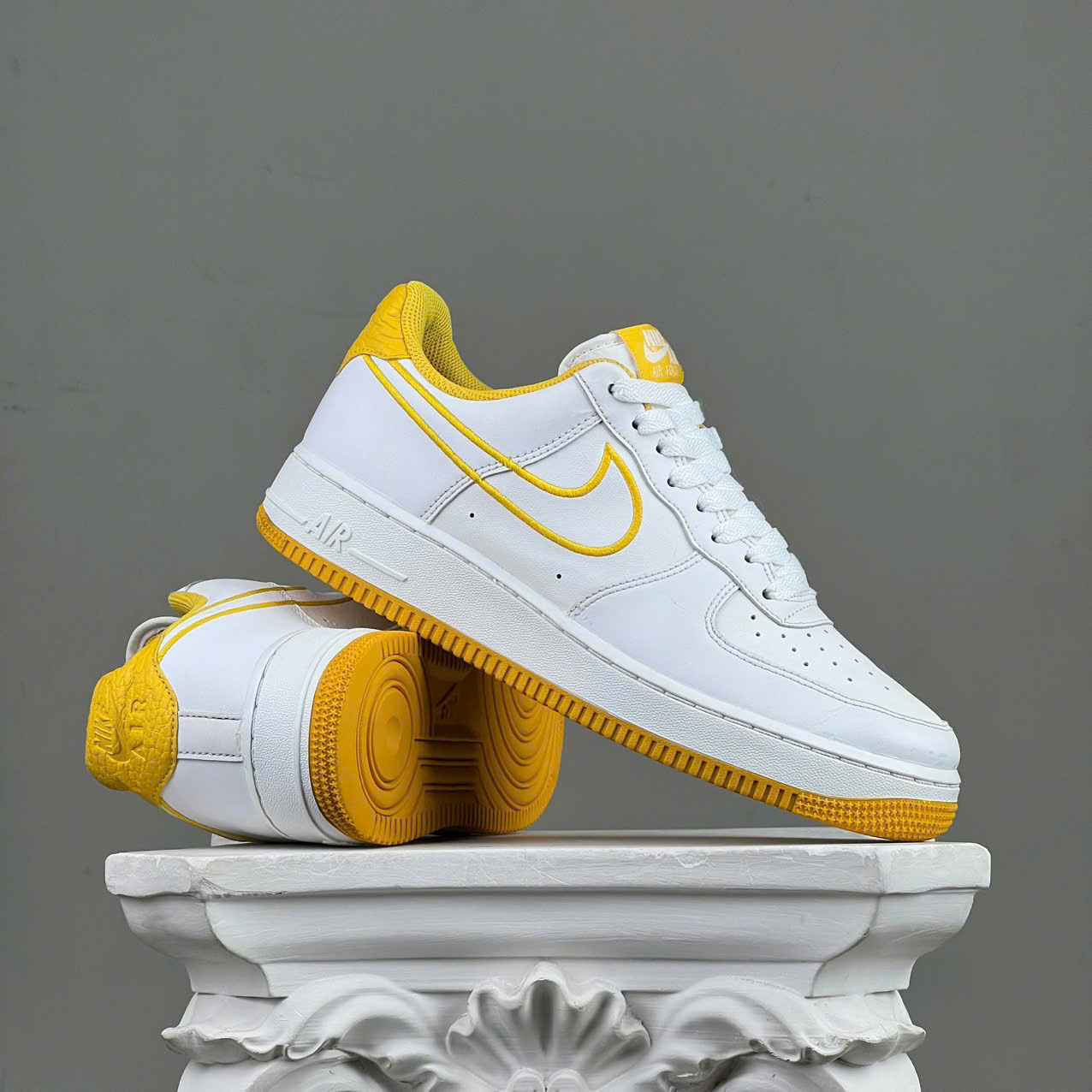 SZ41 Nike Air Force 1 Low '07 Leather 'Ochre' AJ7280-101 036941