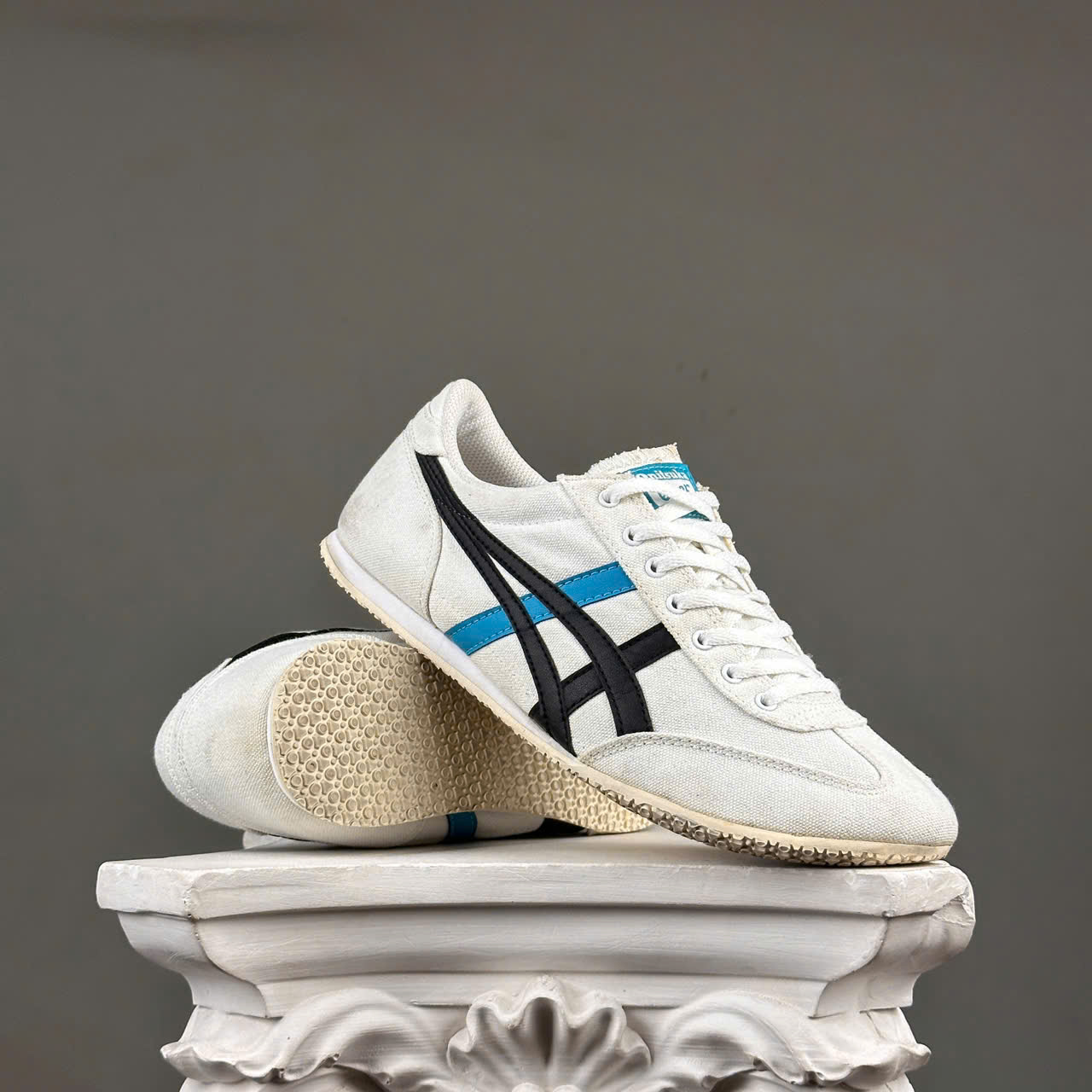 SZ42.5 Onitsuka Tiger Machu Racer 'White Blue Black' 1183A858-102 105934