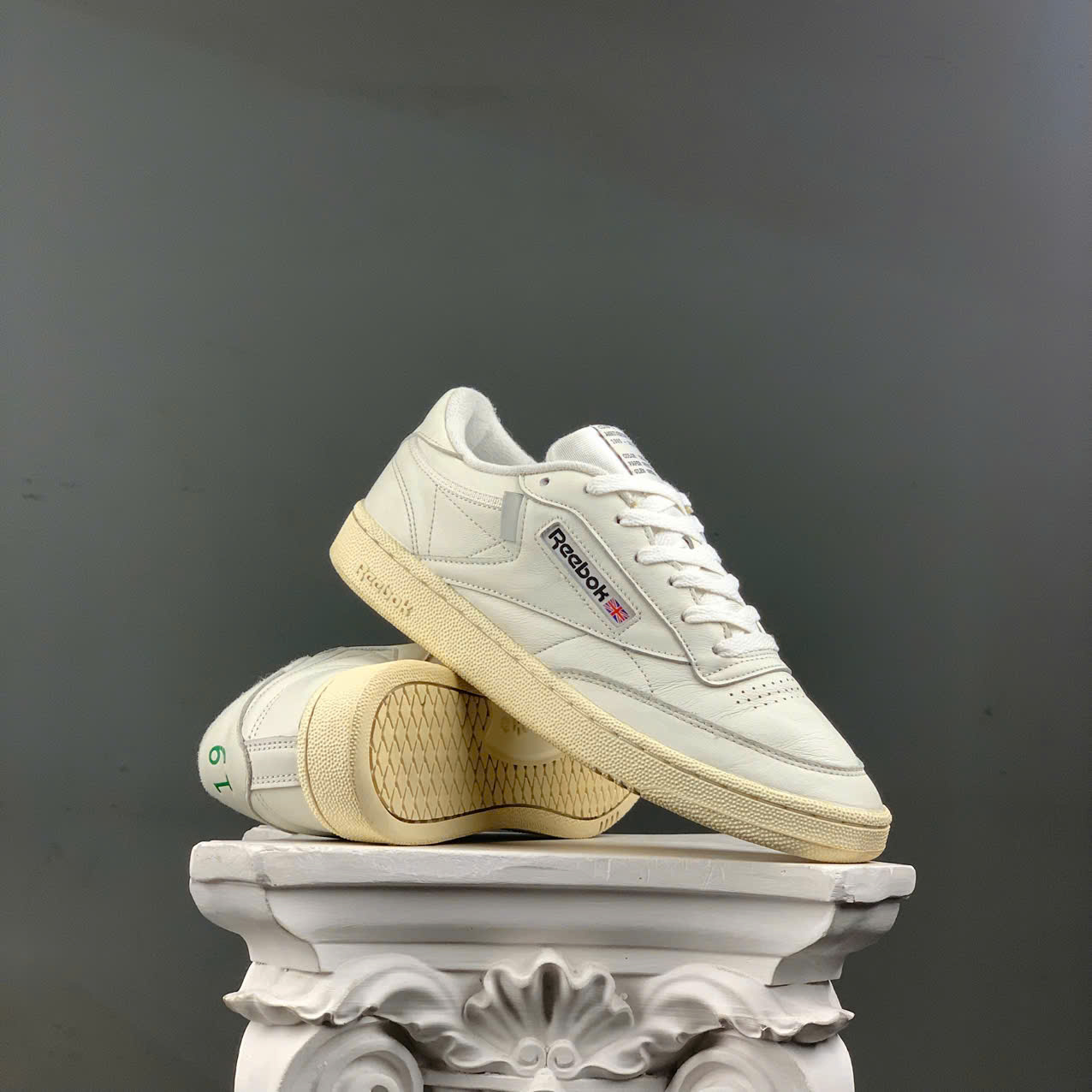 Reebok Club C 85 Cream White FZ0362 085153 Giày 2hand Cần Thơ