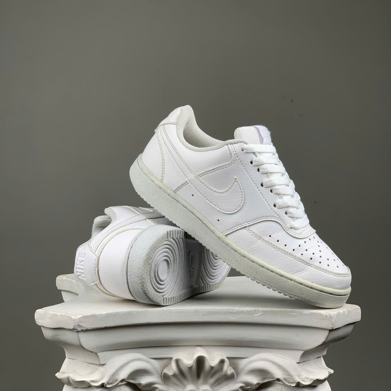 SZ37.5 Nike Court Vision Low Next Nature 'Triple White' DH3158-100 105812