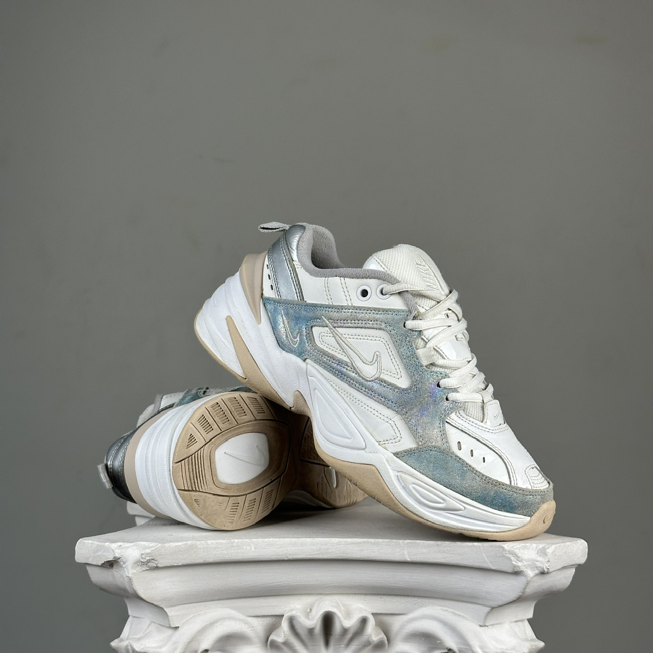 SZ 37.5 Nike M2K Tekno 'Iridescent' AO3108-103