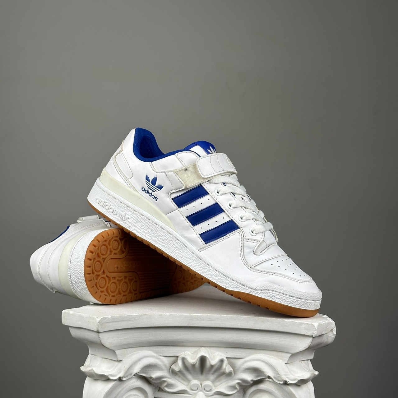 SZ 44.7 Adidas originals Forum Lo 'White Blue' G25812