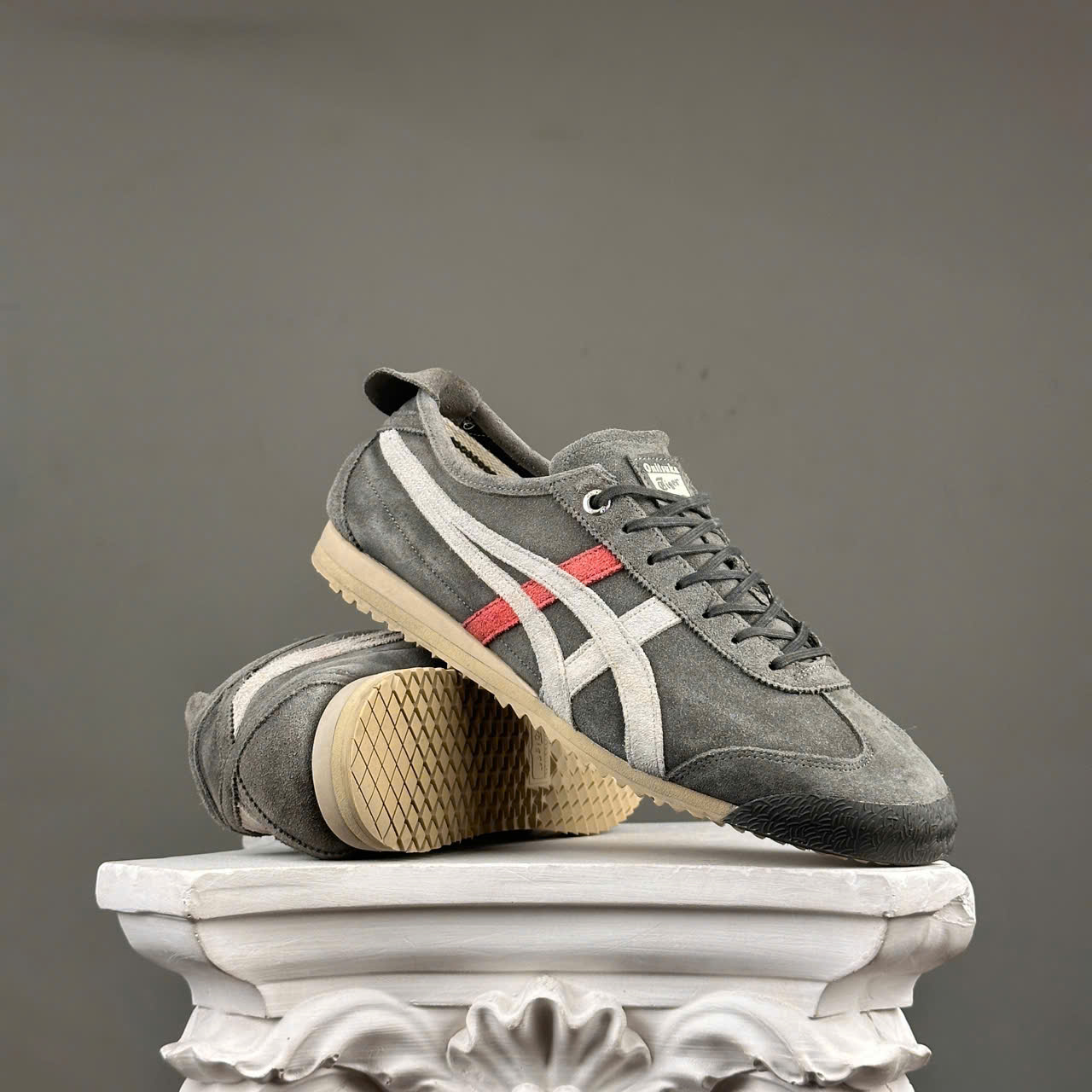 SZ40.5 Onitsuka Tiger Mexico 66 SD 'Dark Sepia Oat Meal' 1183A527-250 1051027