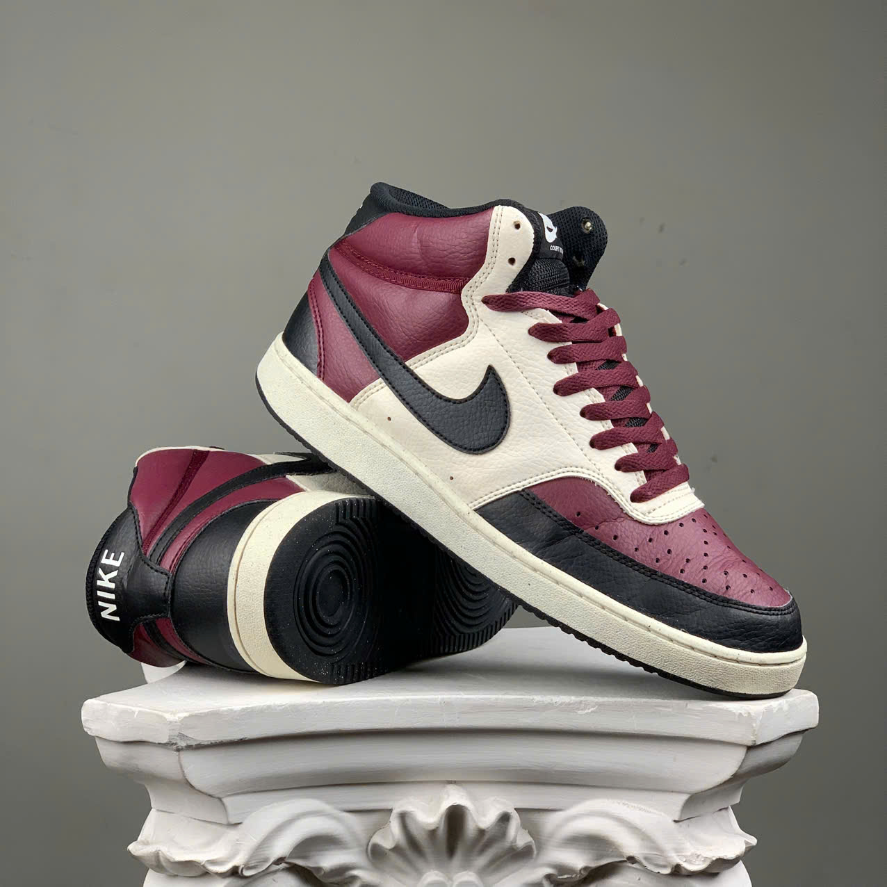 SZ42.5 Nike Court Vision Mid Next Nature 'Dark Beetroot' DN3577-600 105758