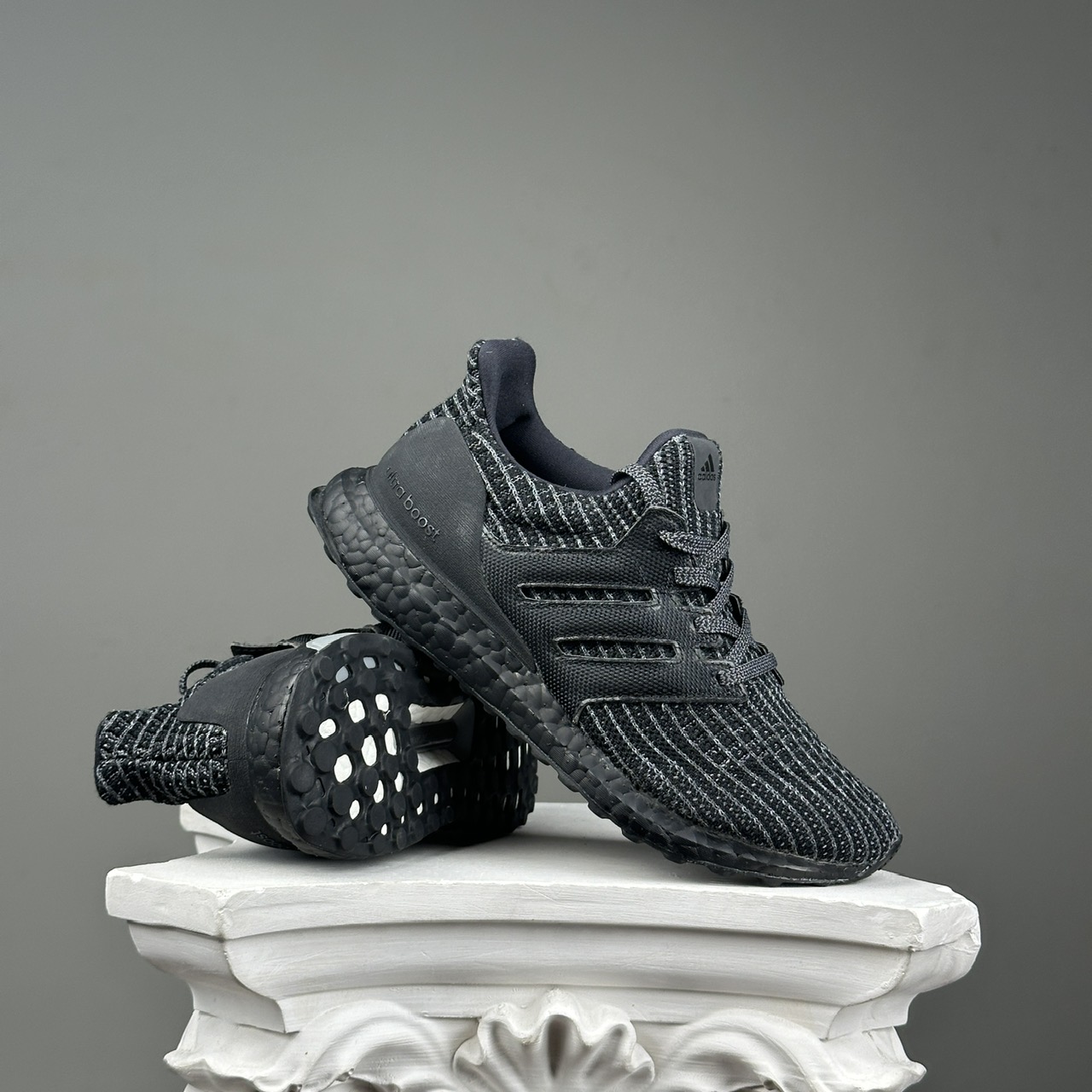 SZ 37.3 adidas Ultra Boost 4.0 'Triple Black' BB6171