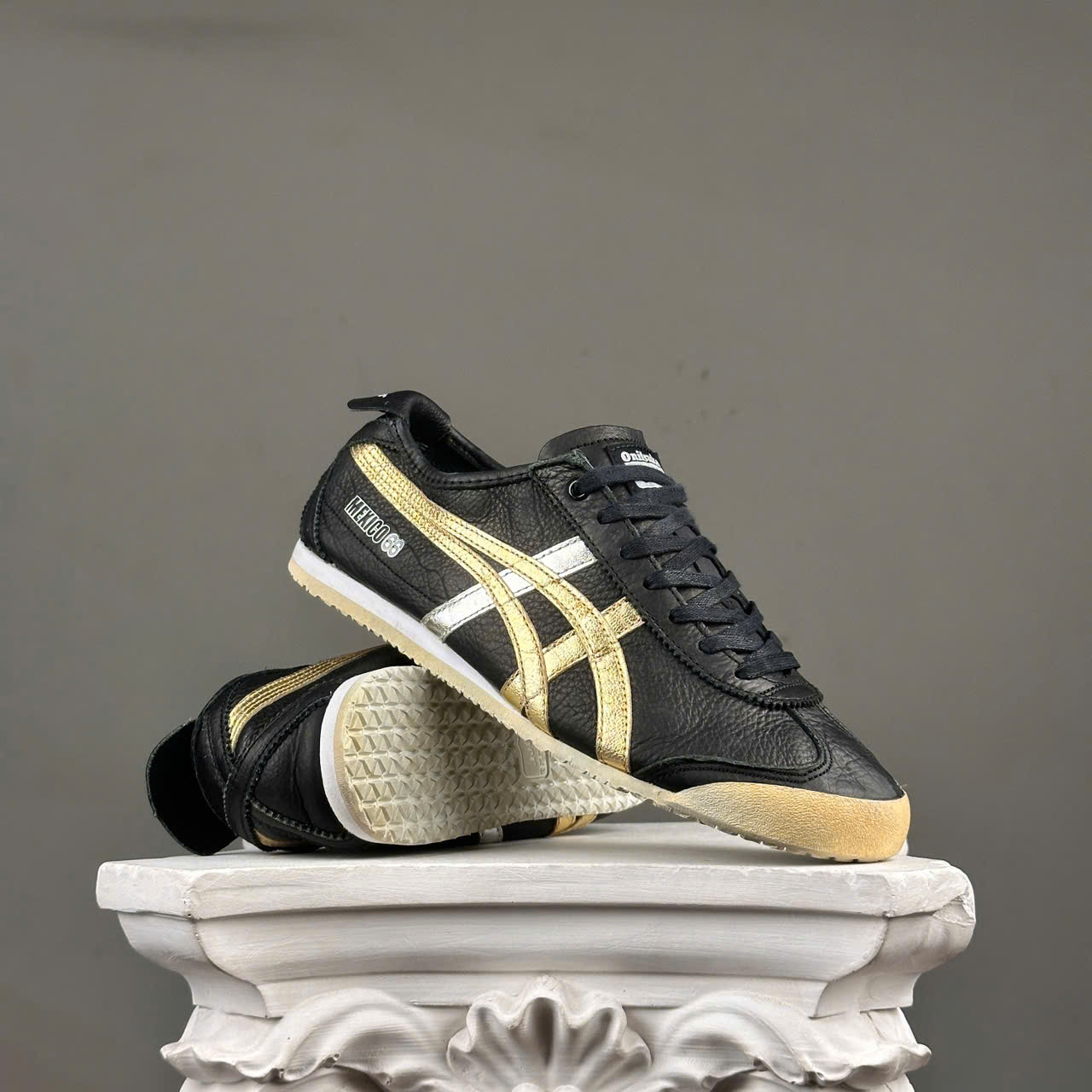 SZ40.5 Onitsuka Tiger Mexico 66 'Gold Metallic' D5V2L-9094 105936