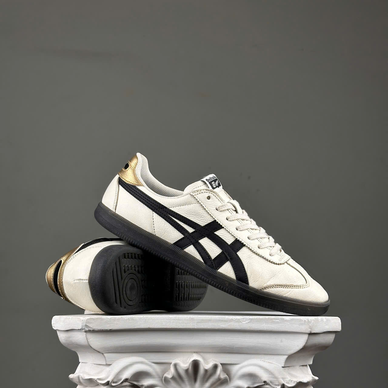 SZ42.5 FB Onitsuka Tiger Tokuten 'White Black Gold' 1183B938-100 1051131