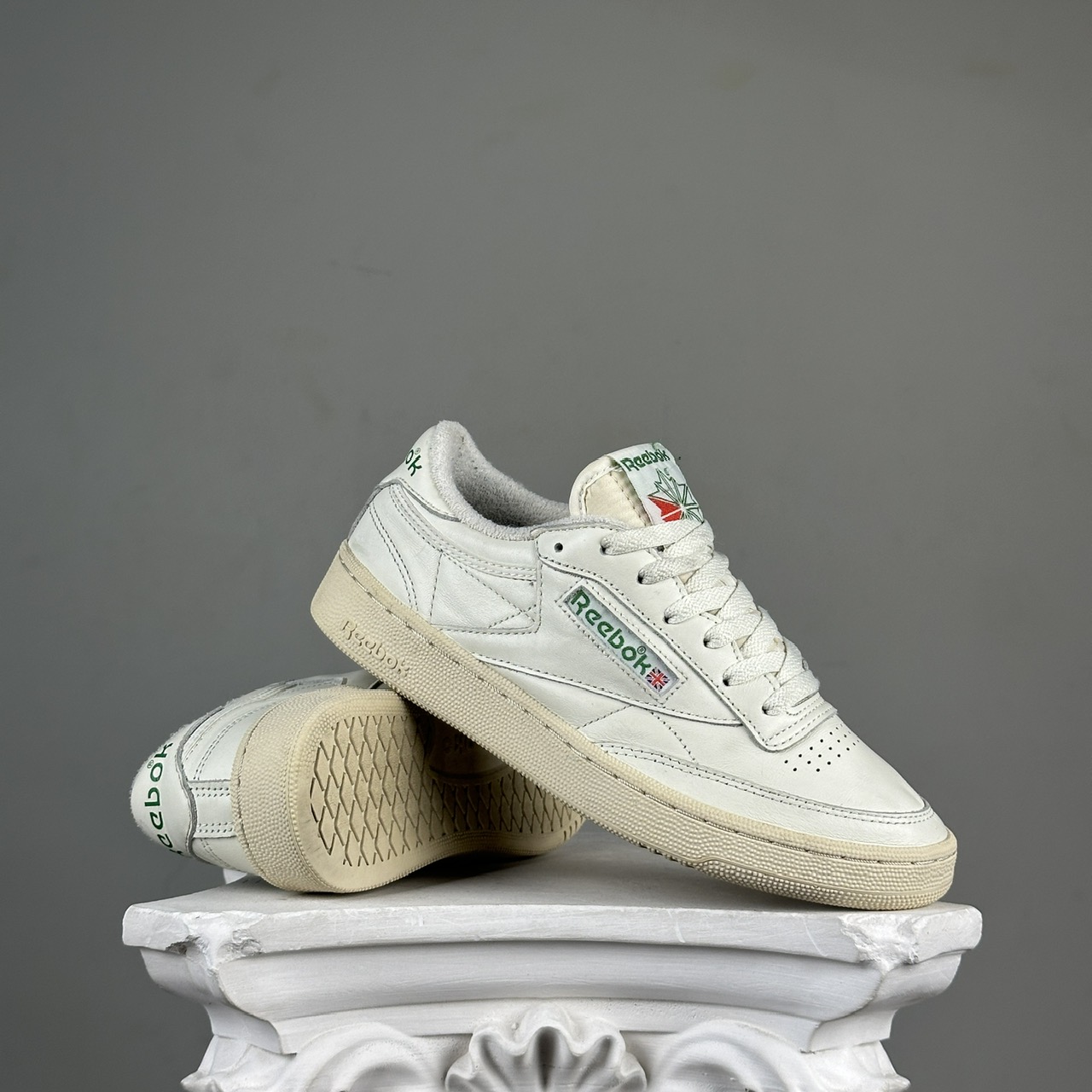 SZ38.5 Reebok Club C 1985 TV 'Chalk Glen Green' DV6434