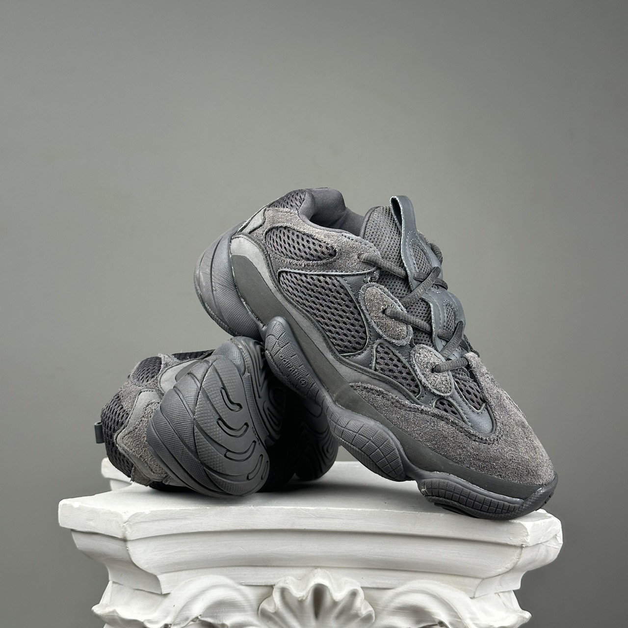 SZ 38.7 adidas Yeezy 500 'Utility Black' F36640