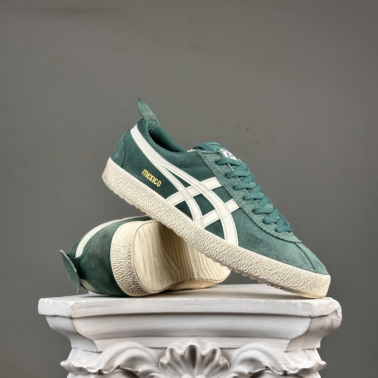 SZ42.5 Onitsuka Tiger Delegation EX 'Pine Green Cream' 1183B954-300 105983