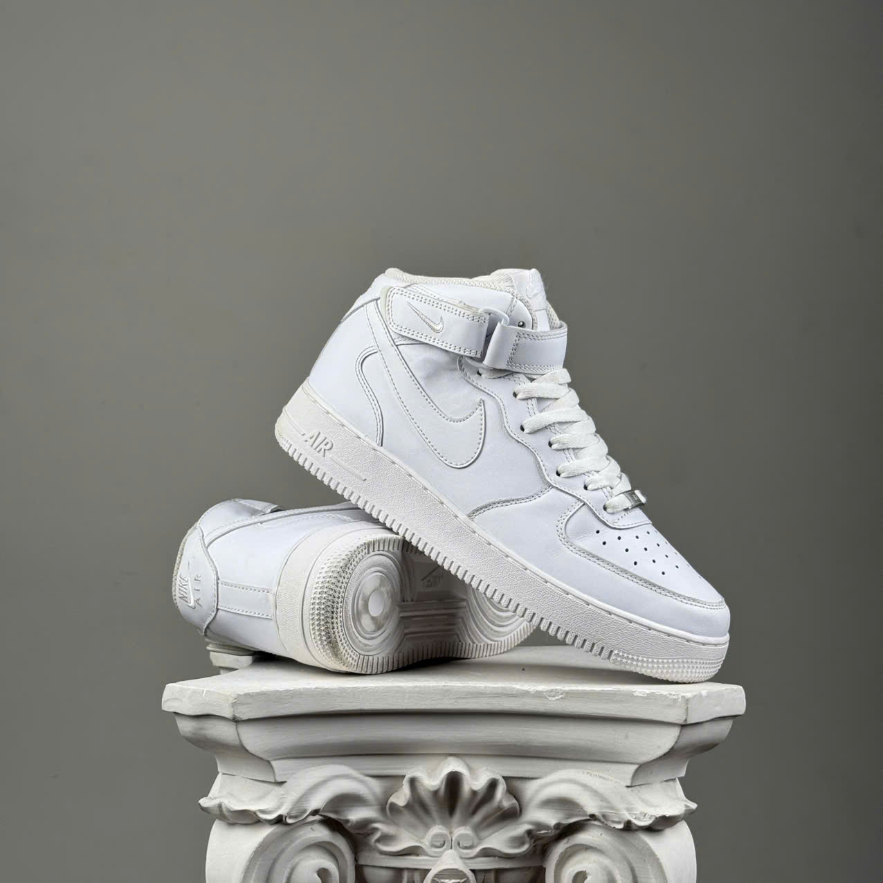 SZ 44 Nike Air Force 1 Mid '07 'Triple White' CW2289-111