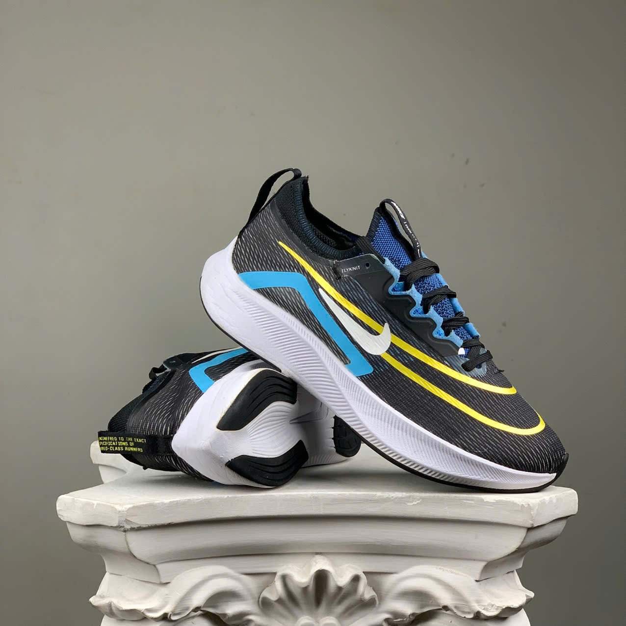 SZ39 Nike Zoom Fly 4 'Black Chlorine Blue' CT2392-003 105784