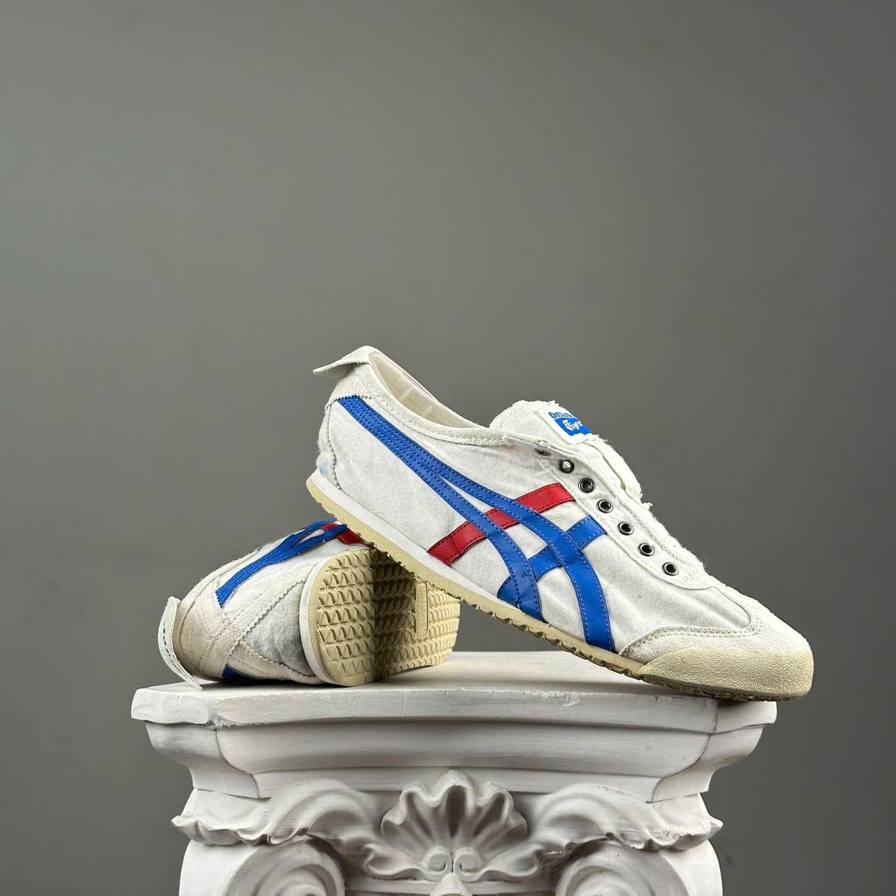 SZ42 Onitsuka Tiger Mexico 66 Slip-On 'TriColor 'TH1B2N-0143 124255