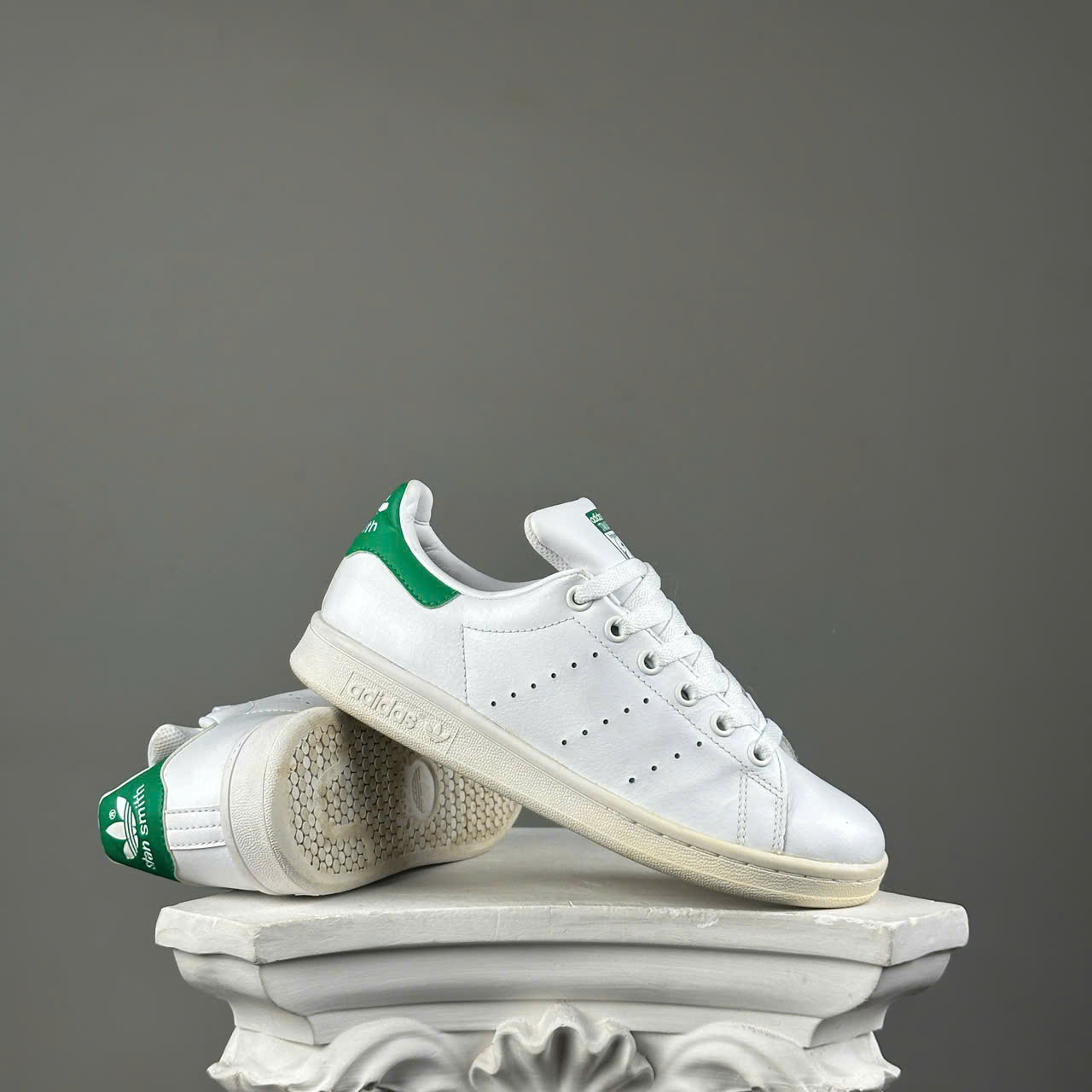 SZ 36.7 adidas Stan Smith J 'White' M20605