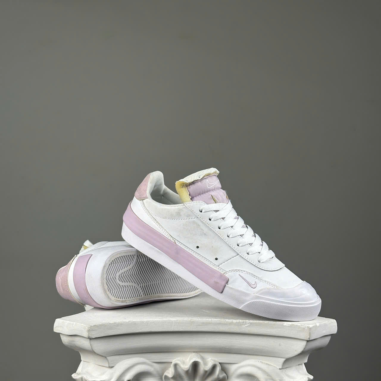 SZ 38 Nike Drop Type Premium 'White Iced Lilac' CQ4383-103