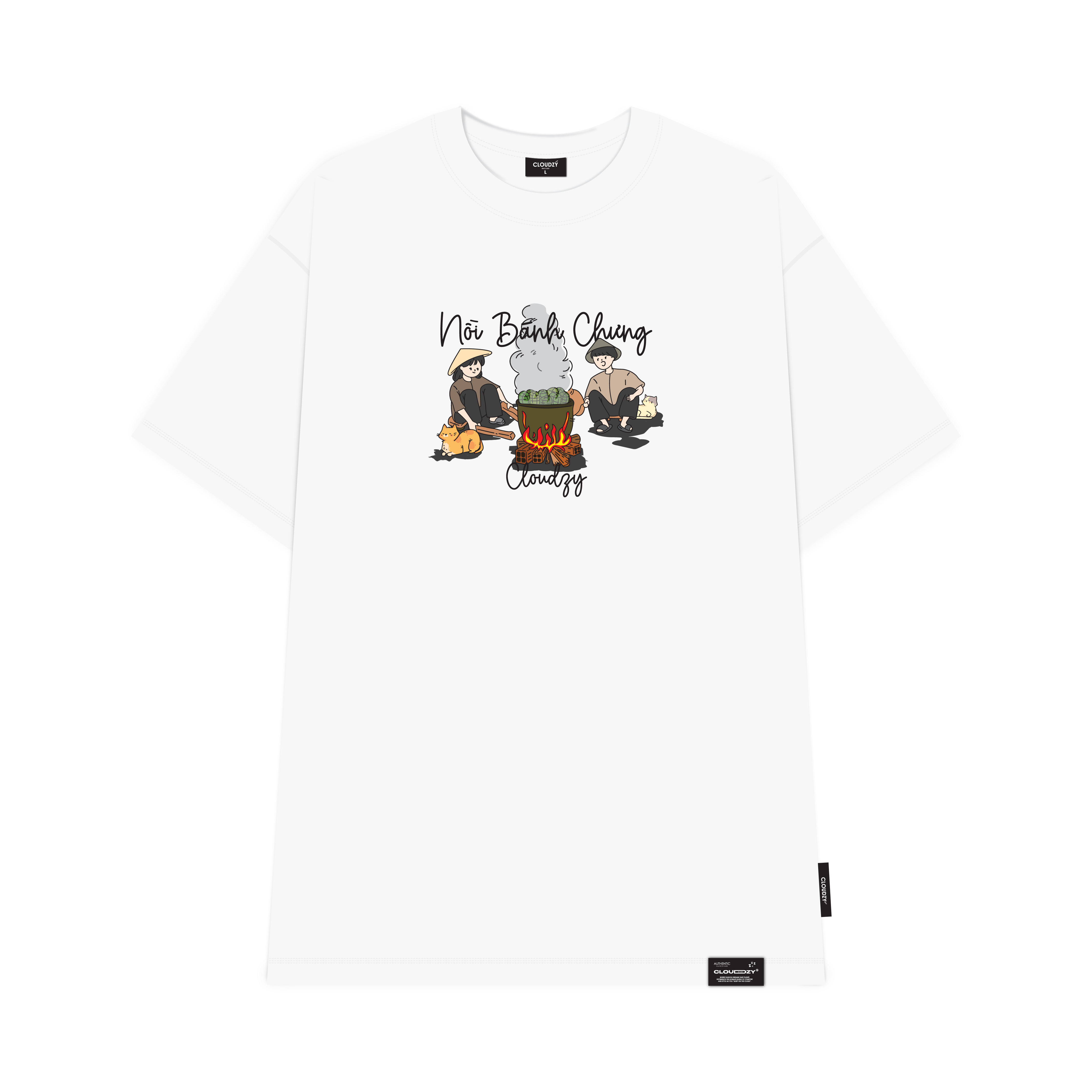 ÁO THUN OVERSIZE BÁNH CHƯNG