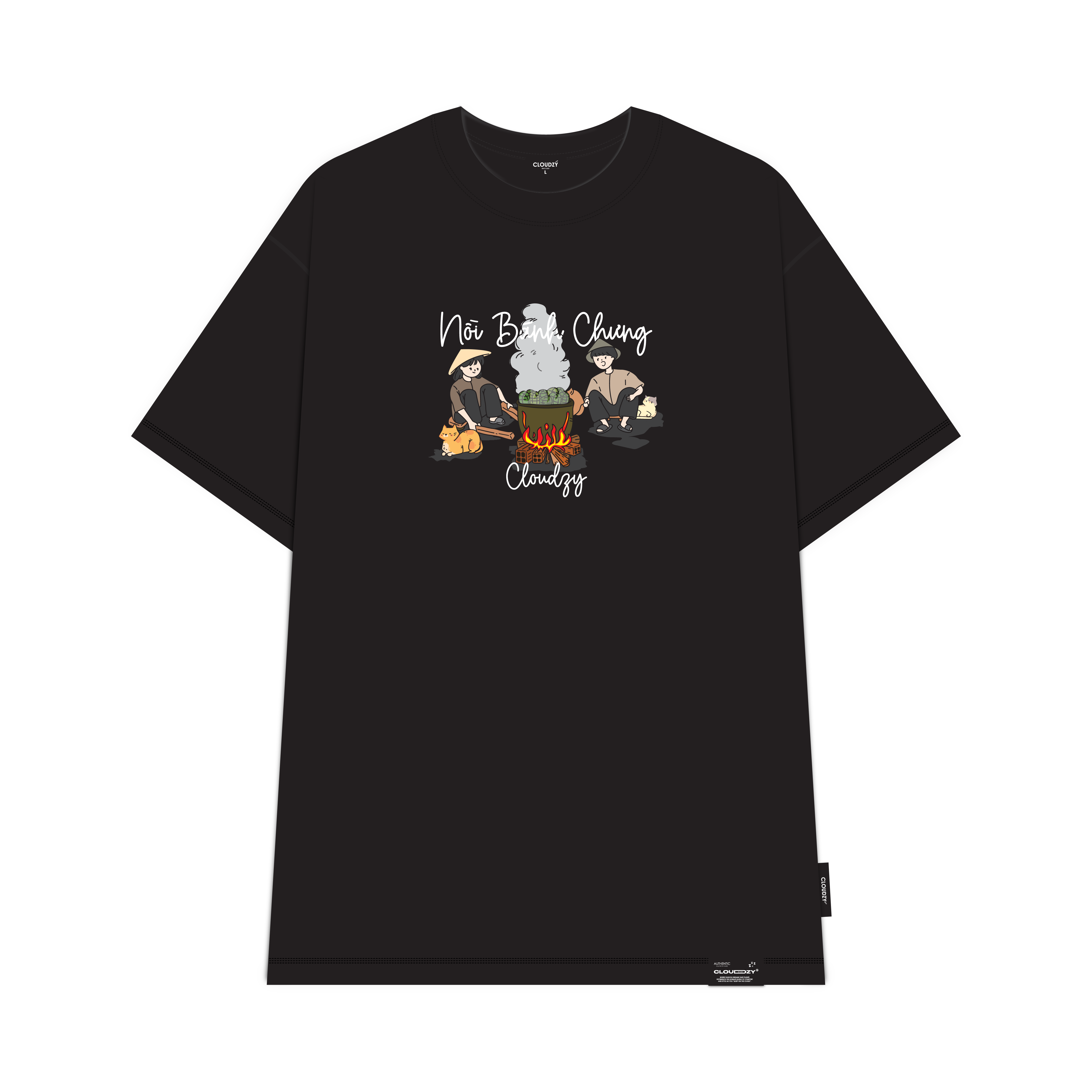 ÁO THUN OVERSIZE BÁNH CHƯNG