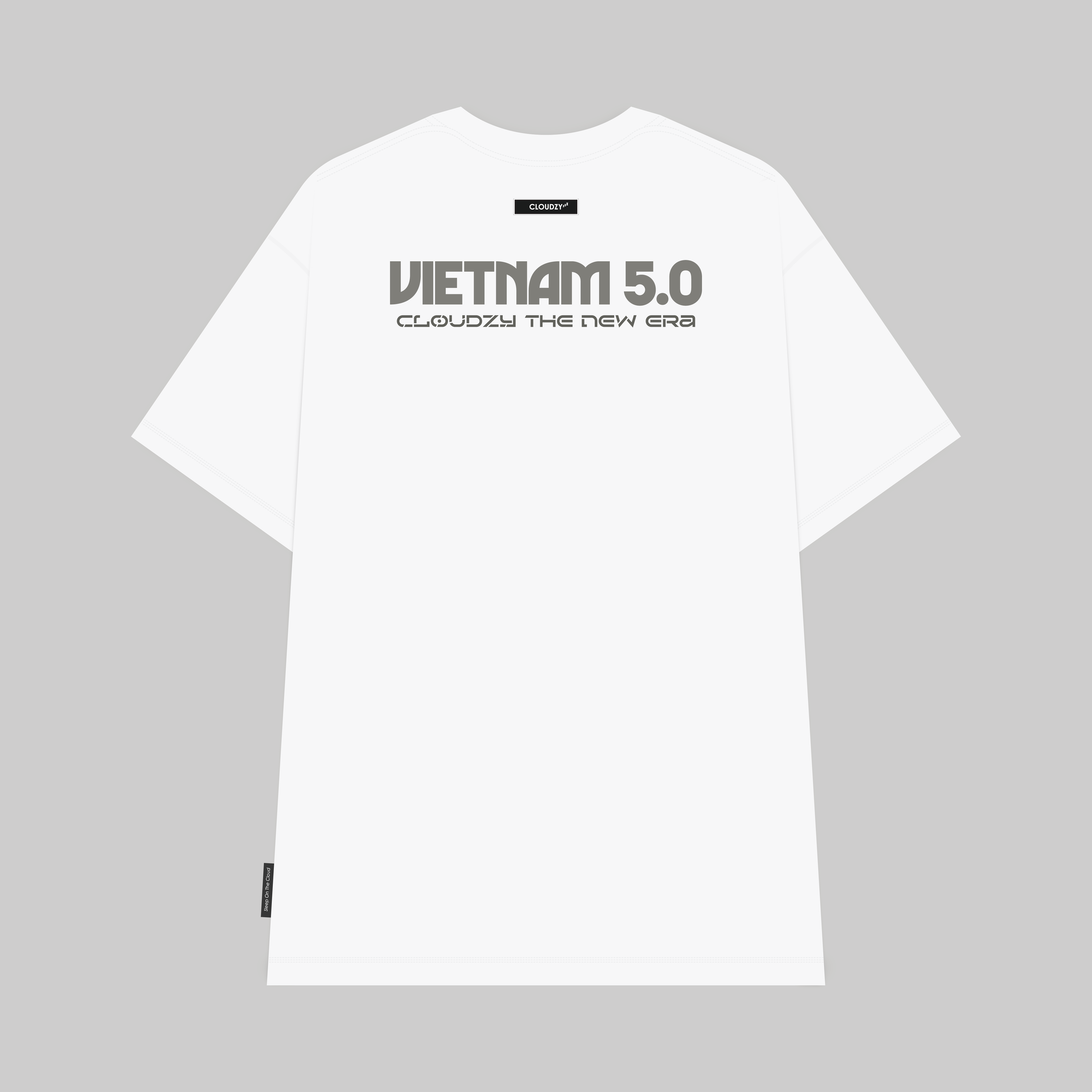 ÁO THUN OVERSIZE CLOUDZY TRÂU MÁY