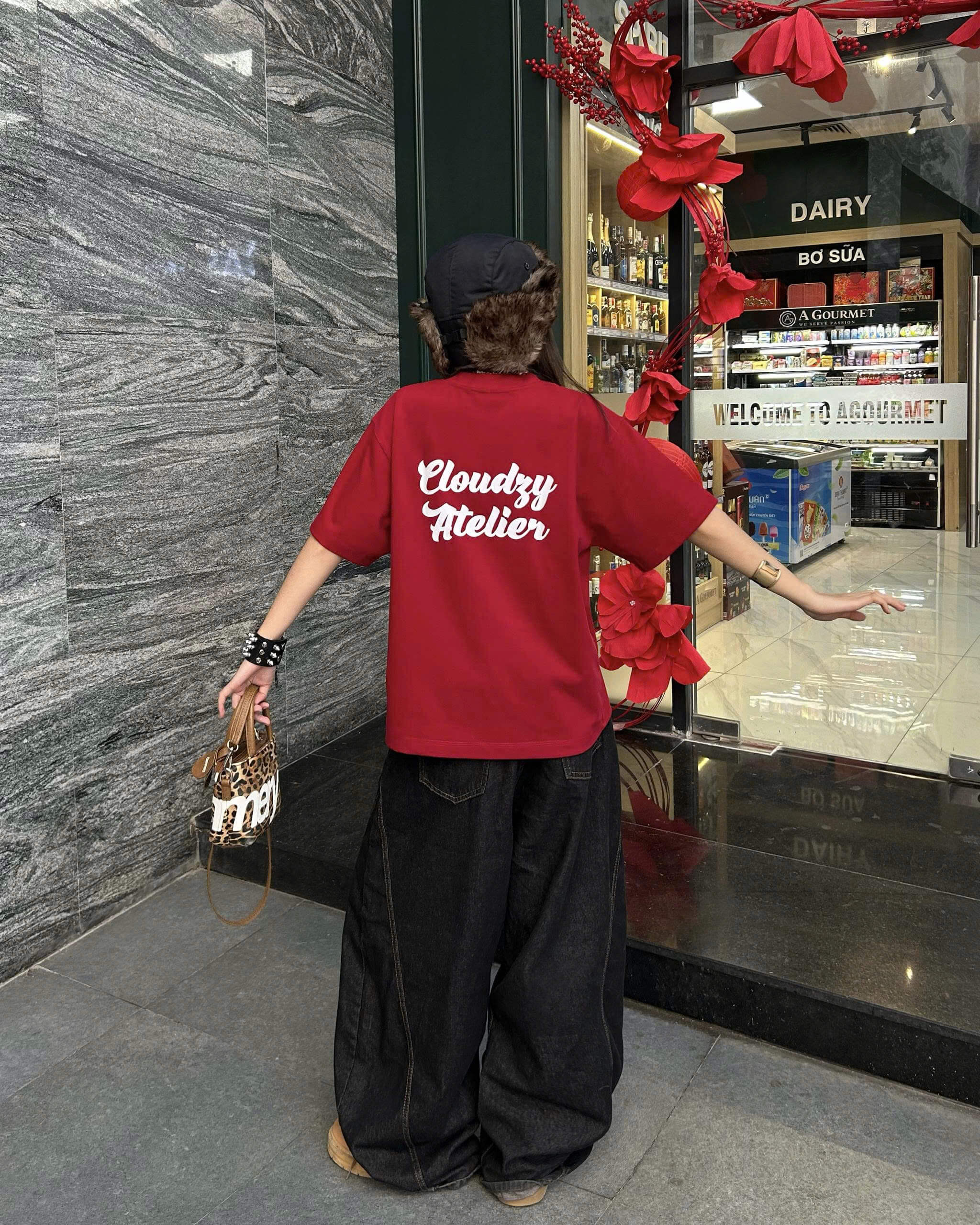 [BST HÈ] Áo thun hè 2026 CLOUDZY form oversize streetwear local brand 100% cotton 250GSM dày dặn áo phông ATELIER