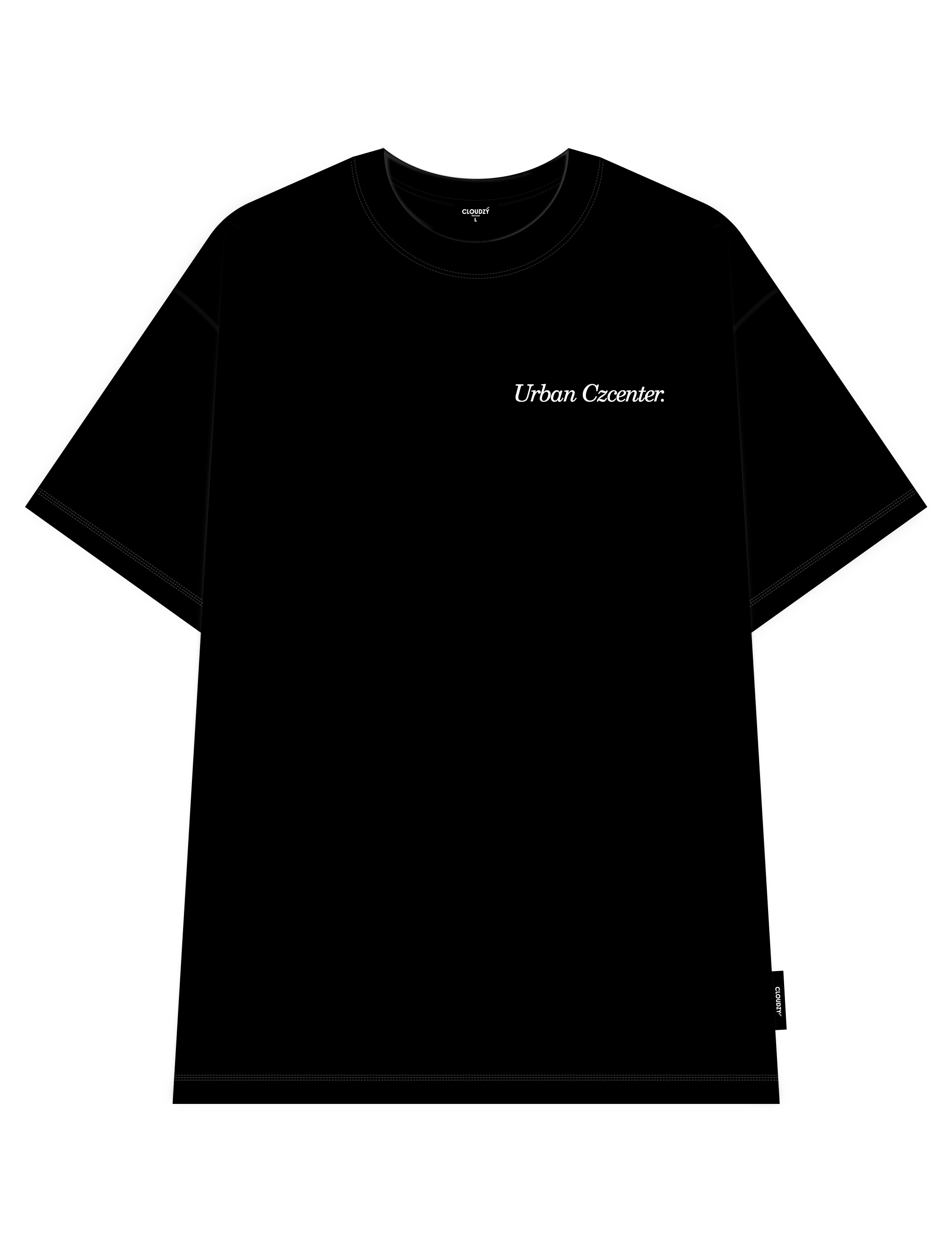 [BST HÈ] Áo thun oversize CLOUDZY form oversize unisex 100% cotton 250GSM áo phông đi học phong cách streetwear CENTER