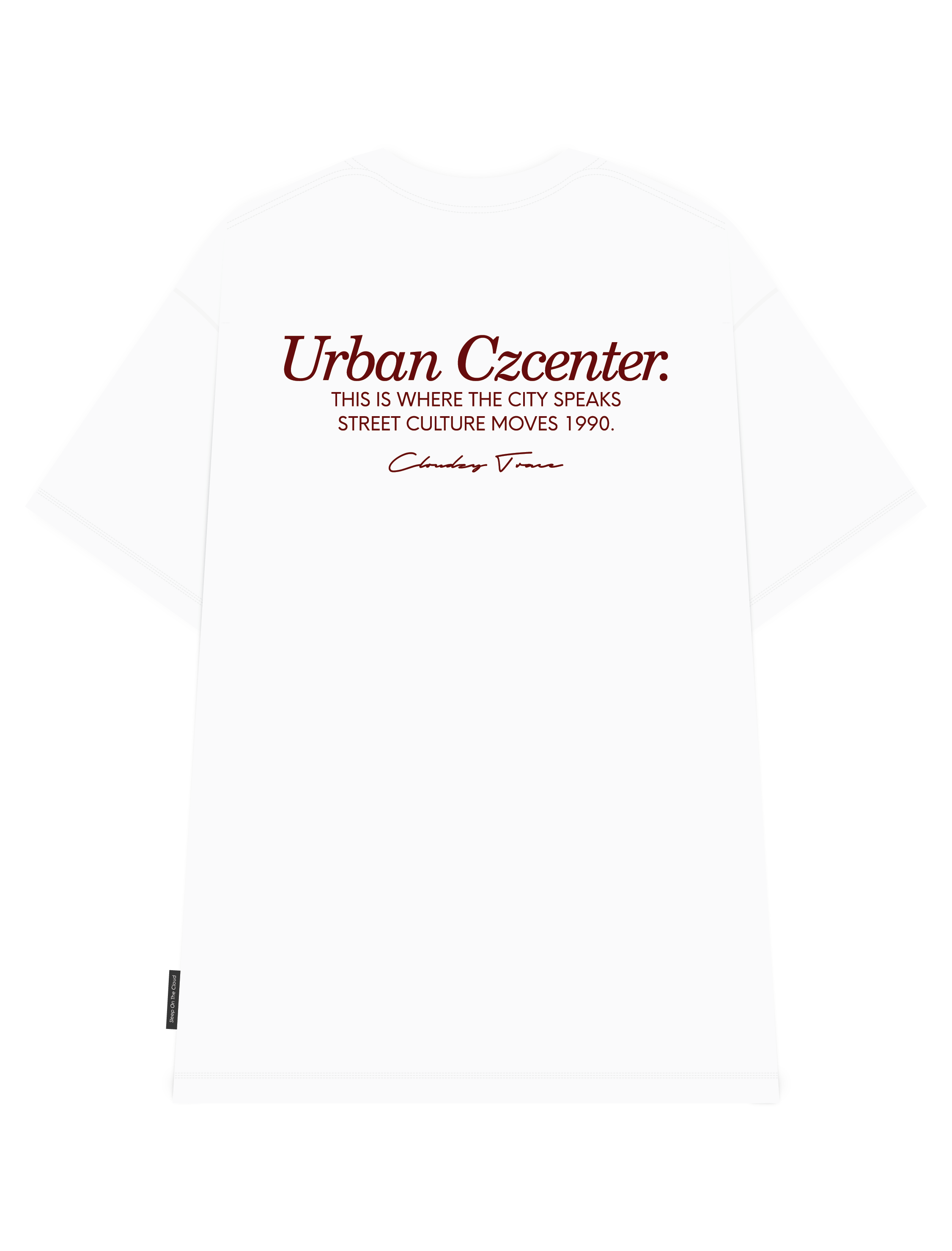 [BST HÈ] Áo thun oversize CLOUDZY form oversize unisex 100% cotton 250GSM áo phông đi học phong cách streetwear CENTER