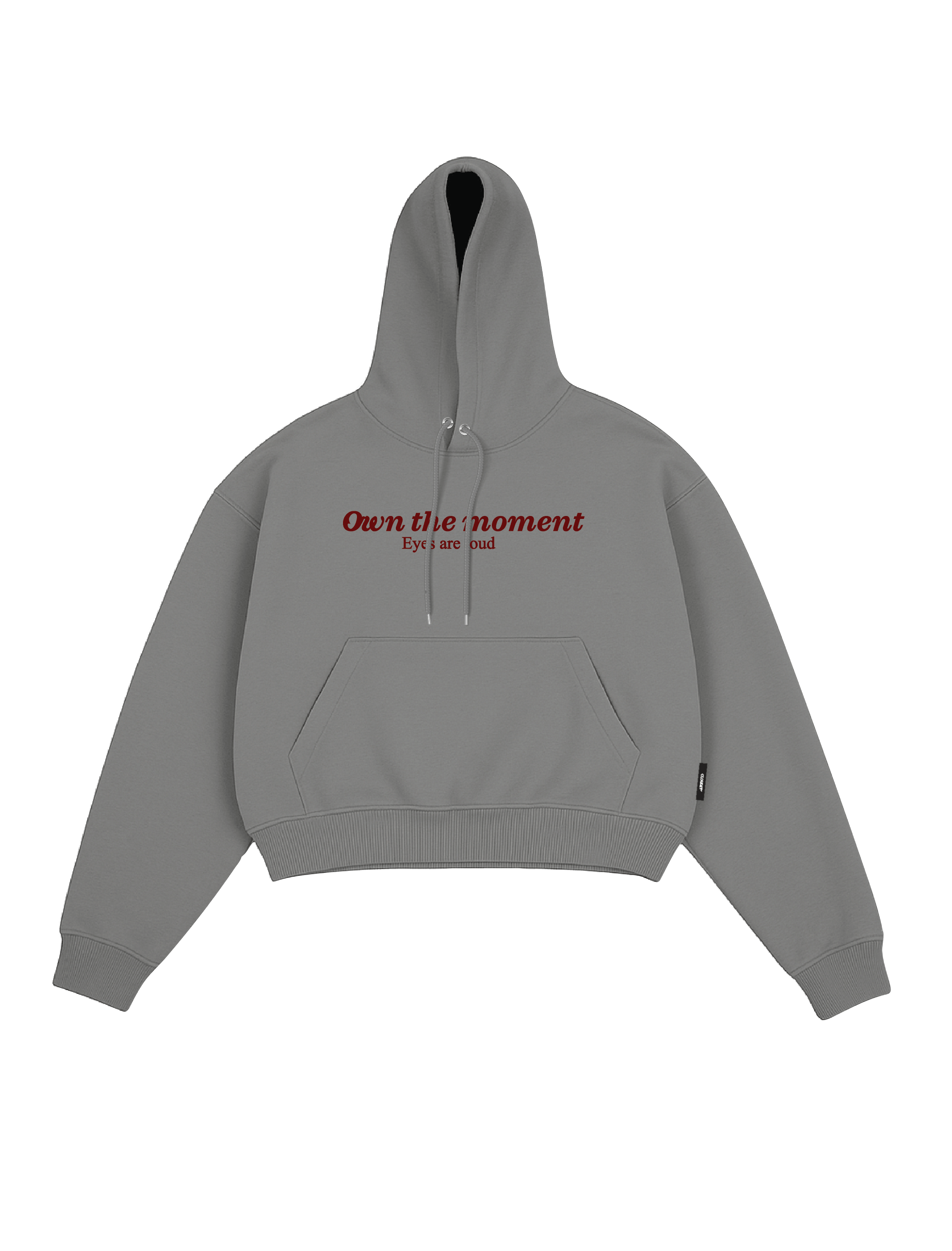 Áo khoác hoodie boxy nỉ nam local brand hoodie nữ unisex form rộng basic tay phồng CLOUDZY MOMENT