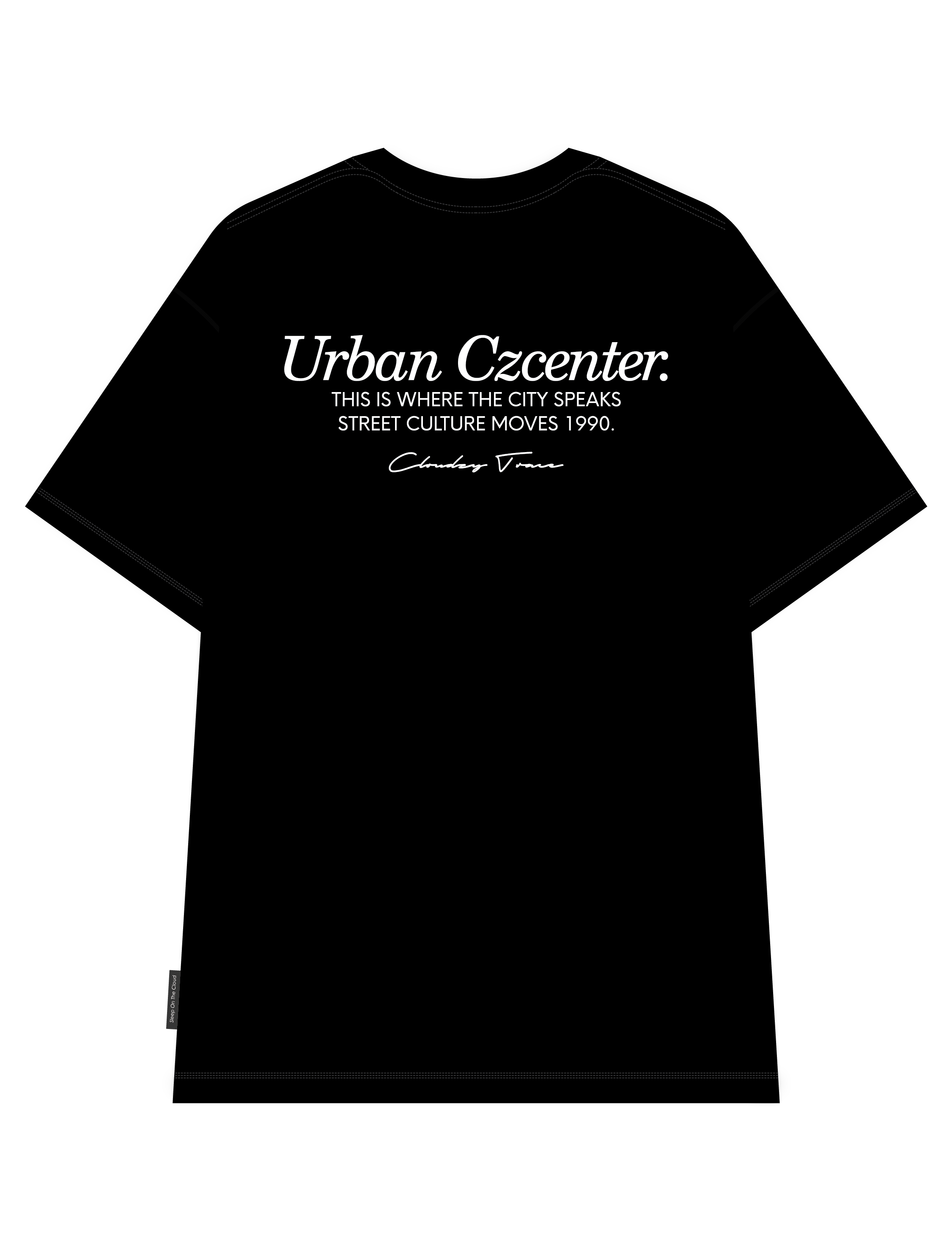 [BST HÈ] Áo thun oversize CLOUDZY form oversize unisex 100% cotton 250GSM áo phông đi học phong cách streetwear CENTER