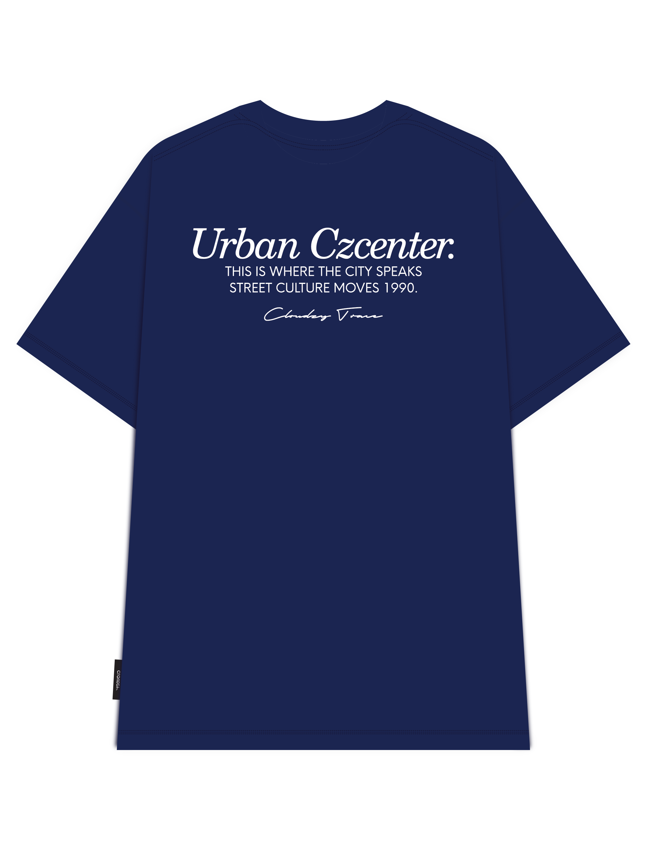 [BST HÈ] Áo thun oversize CLOUDZY form oversize unisex 100% cotton 250GSM áo phông đi học phong cách streetwear CENTER