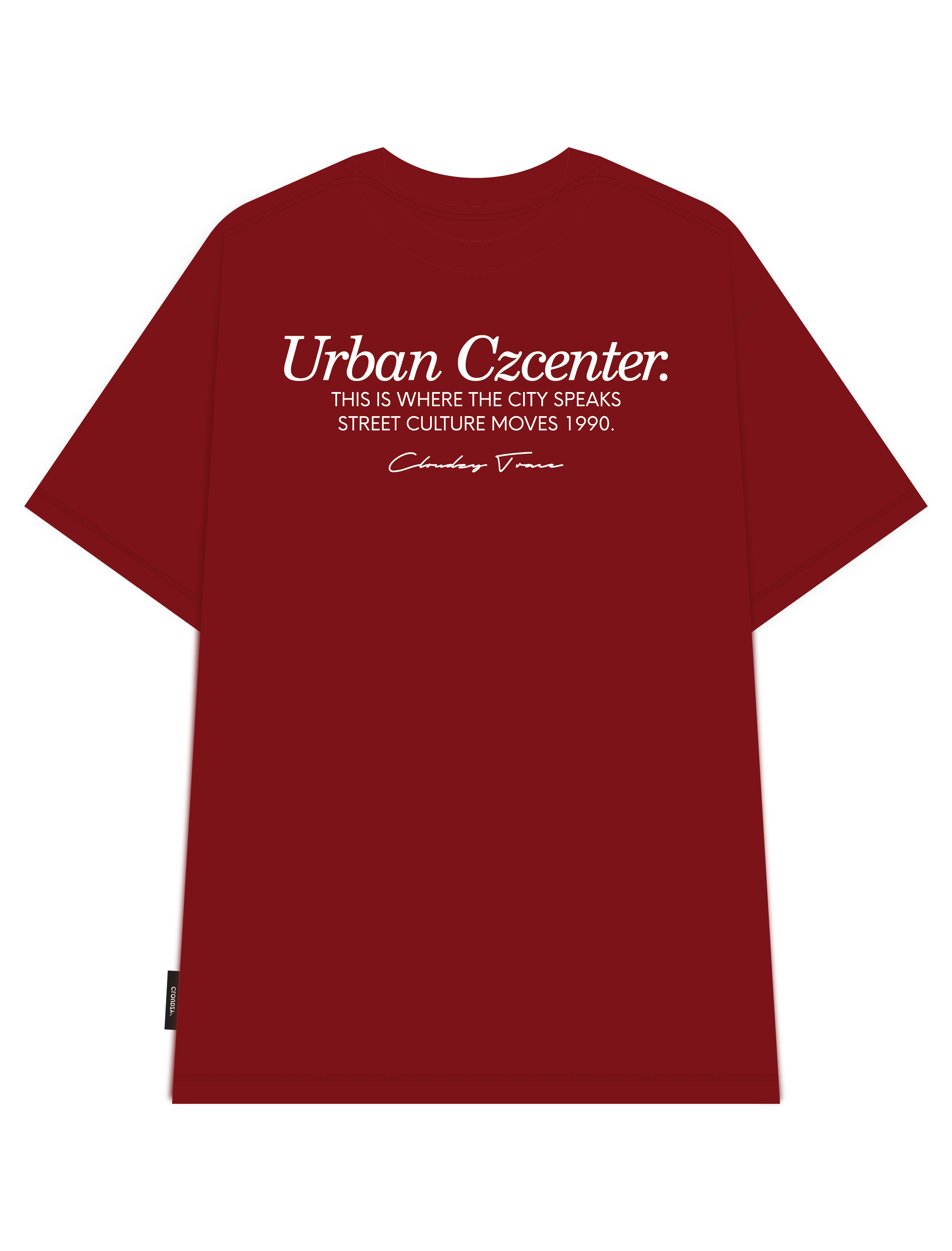 [BST HÈ] Áo thun oversize CLOUDZY form oversize unisex 100% cotton 250GSM áo phông đi học phong cách streetwear CENTER