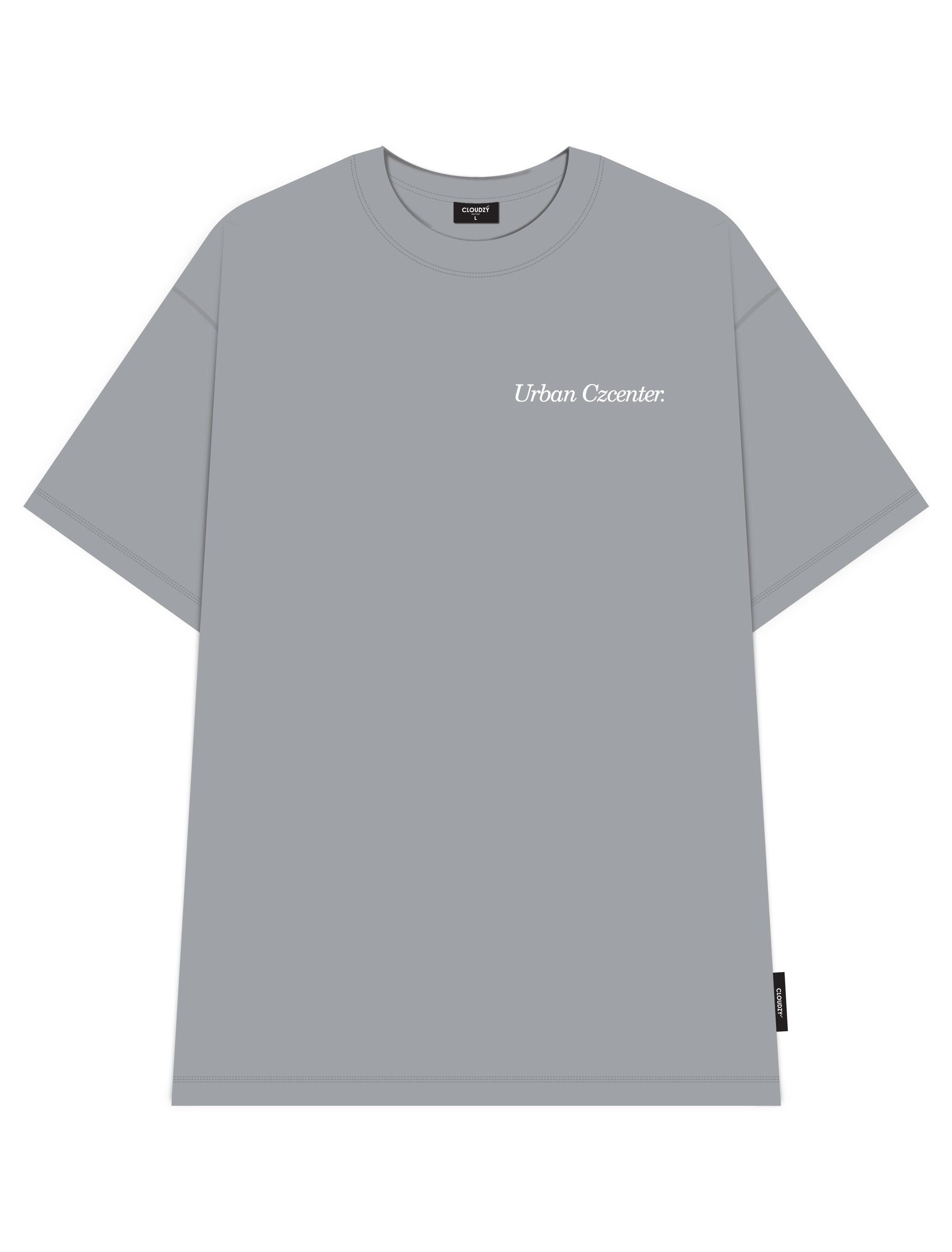 [BST HÈ] Áo thun oversize CLOUDZY form oversize unisex 100% cotton 250GSM áo phông đi học phong cách streetwear CENTER