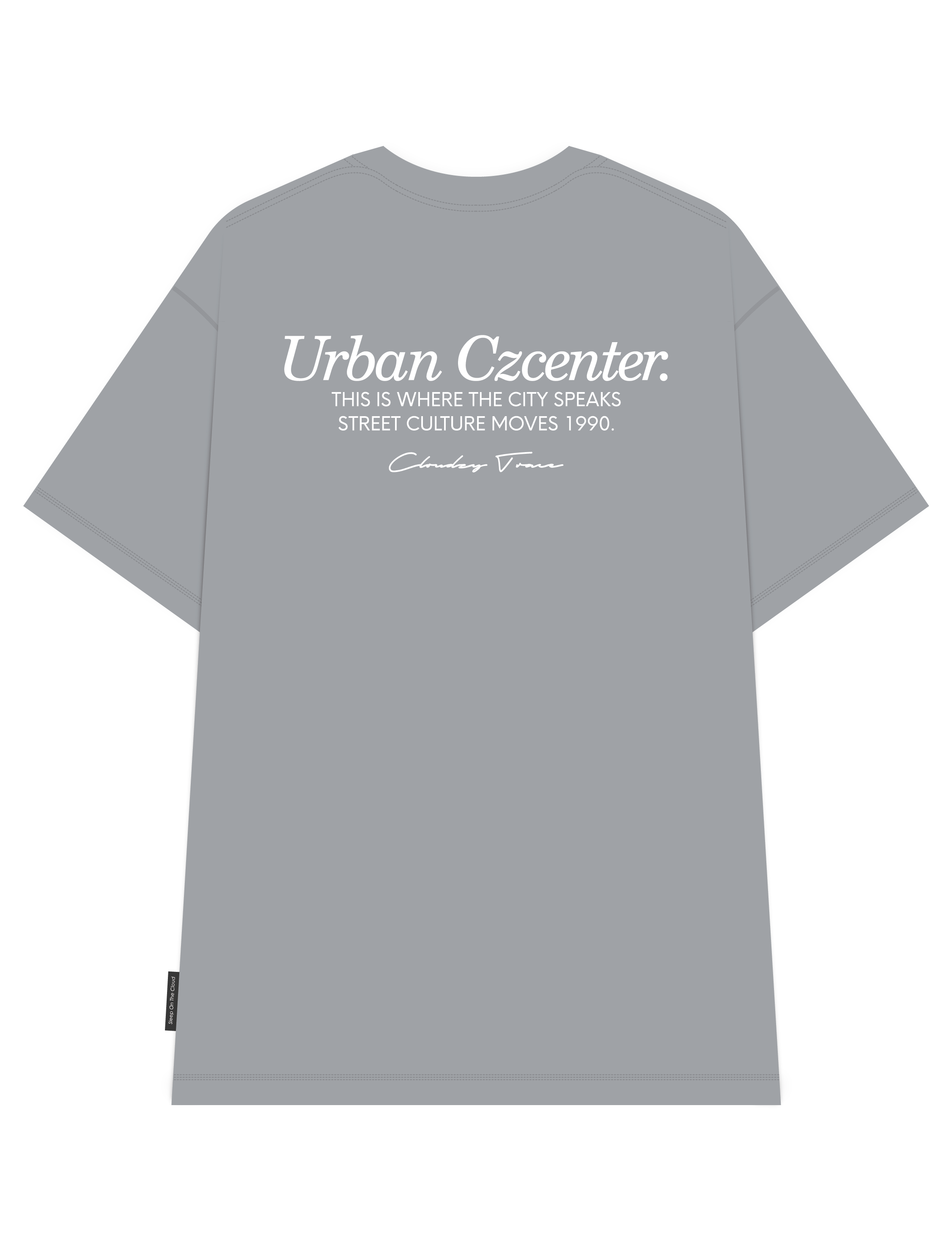 [BST HÈ] Áo thun oversize CLOUDZY form oversize unisex 100% cotton 250GSM áo phông đi học phong cách streetwear CENTER