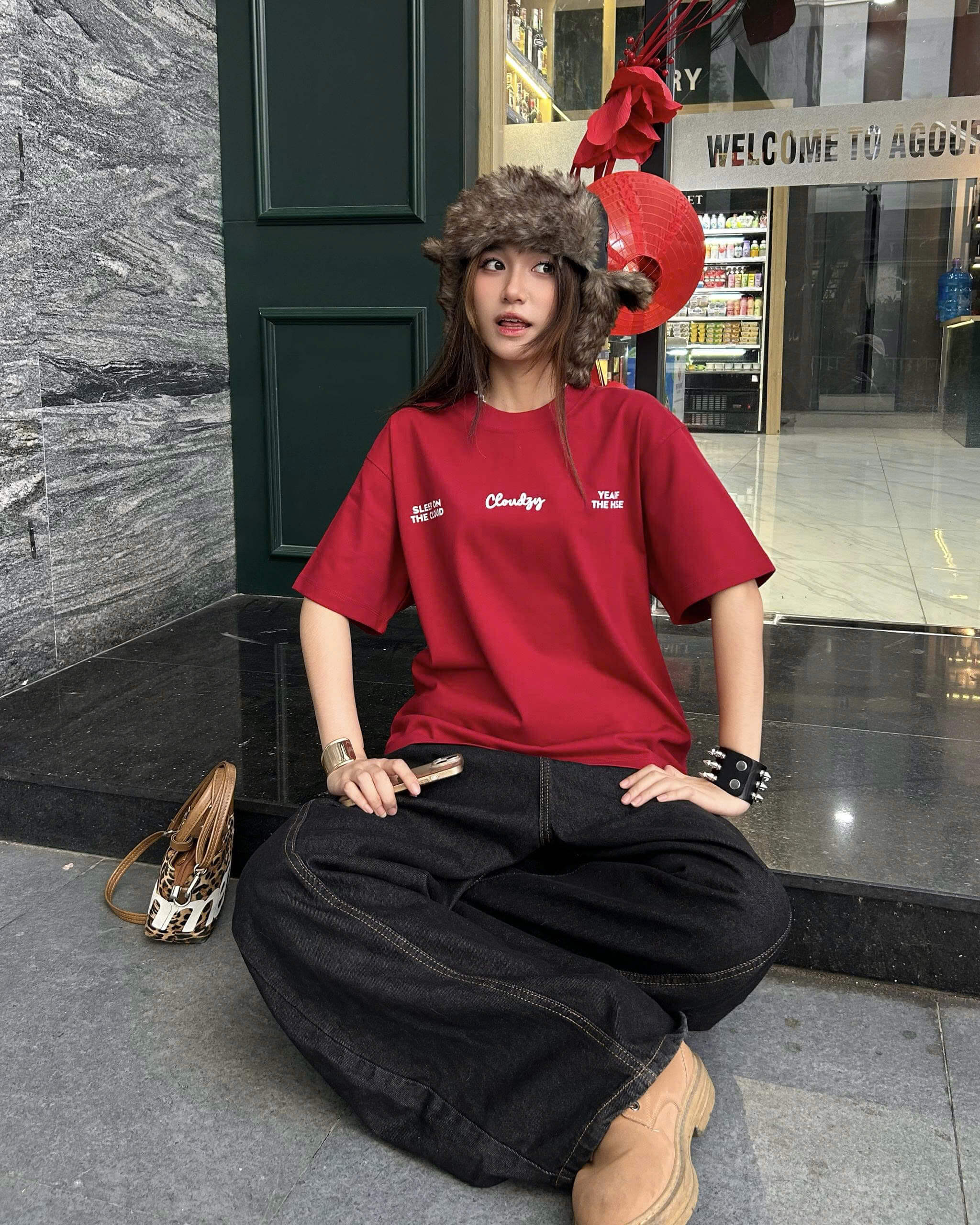 [BST HÈ] Áo thun hè 2026 CLOUDZY form oversize streetwear local brand 100% cotton 250GSM dày dặn áo phông ATELIER