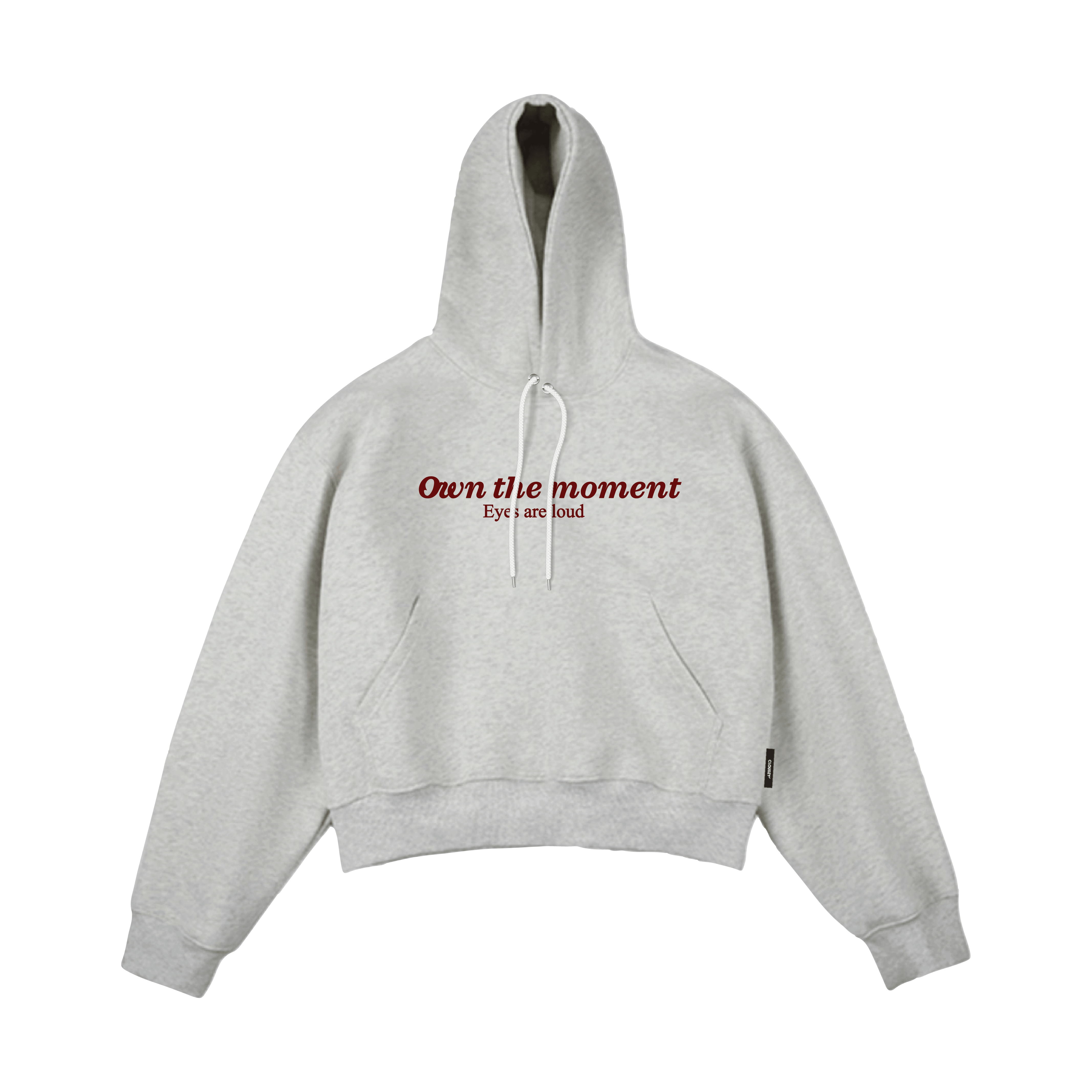 Áo khoác hoodie boxy MOMENT nỉ bông nam local brand CLOUDZY hoodie nữ unisex form rộng basic TH HOODIE BOXY