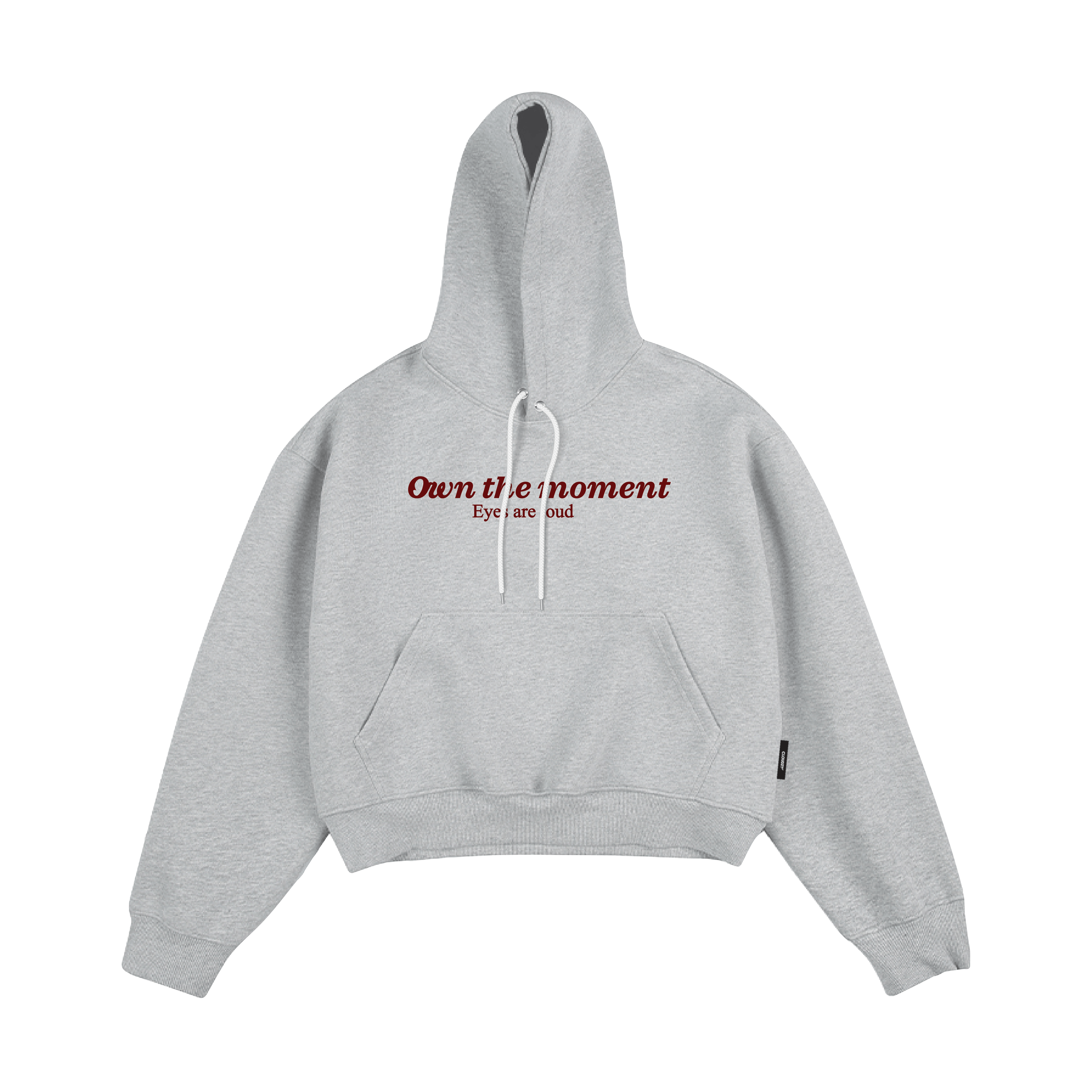 Áo khoác hoodie boxy MOMENT nỉ bông nam local brand CLOUDZY hoodie nữ unisex form rộng basic TH HOODIE BOXY