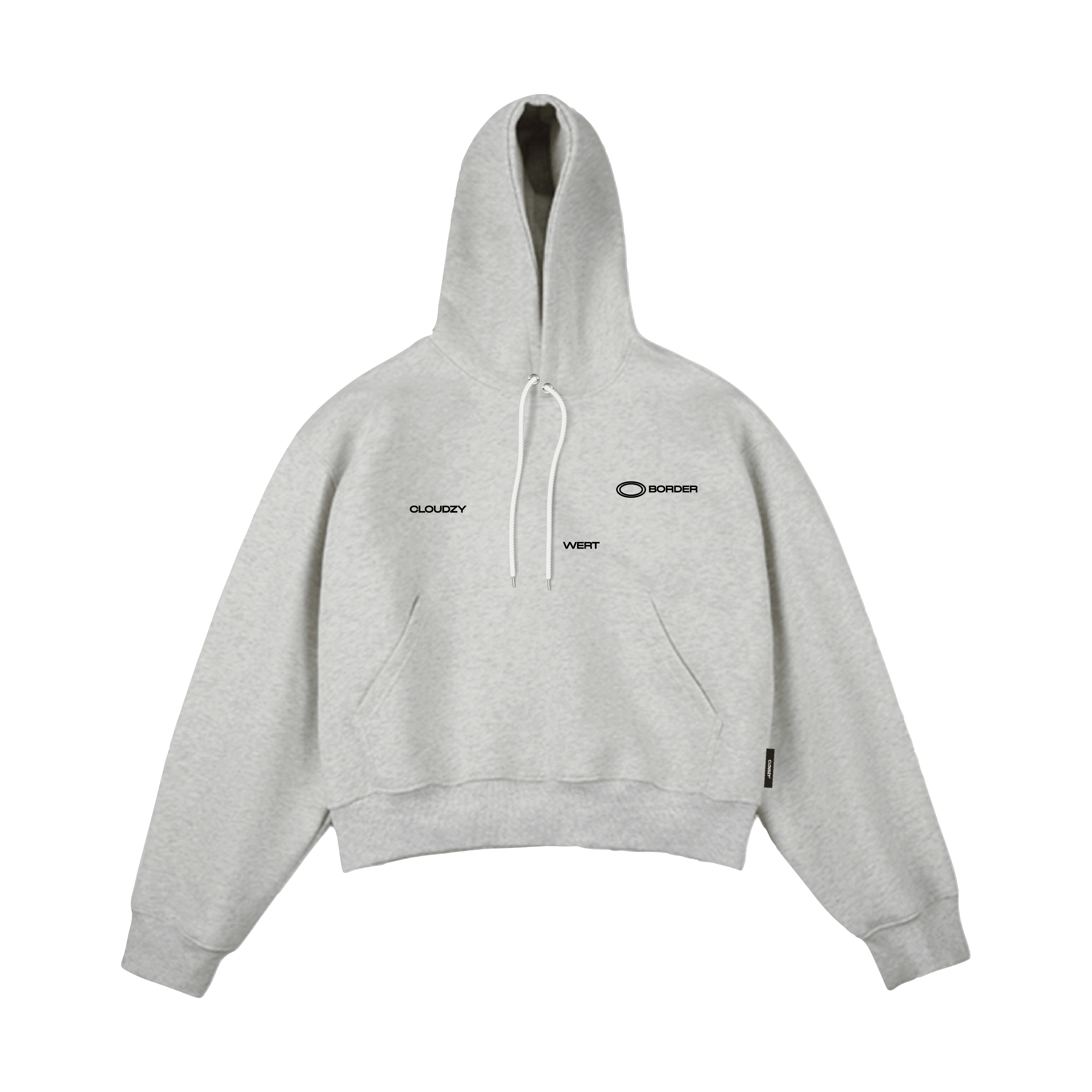 Áo khoác hoodie boxy BOR nỉ bông nam nữ local brand CLOUDZY hoodie  unisex form rộng basic TH HOODIE BOXY