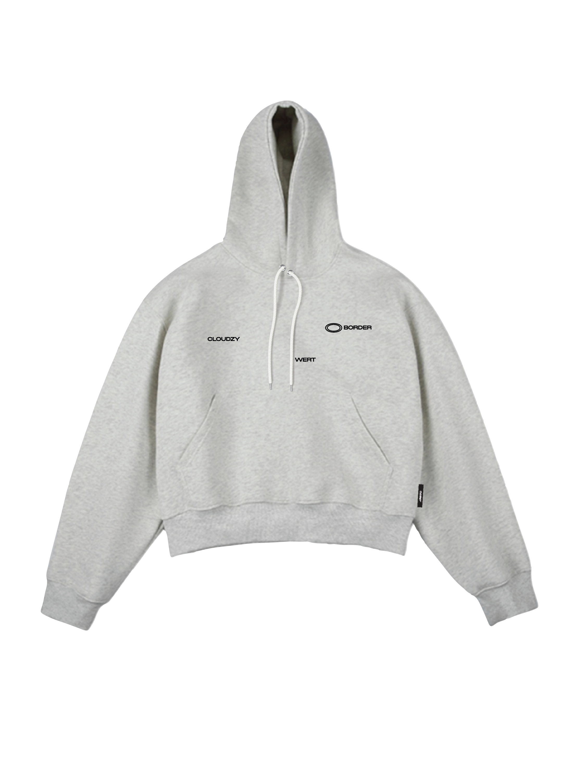 Áo khoác hoodie boxy nỉ nam local brand hoodie nữ unisex form rộng basic tay phồng CLOUDZY BOR