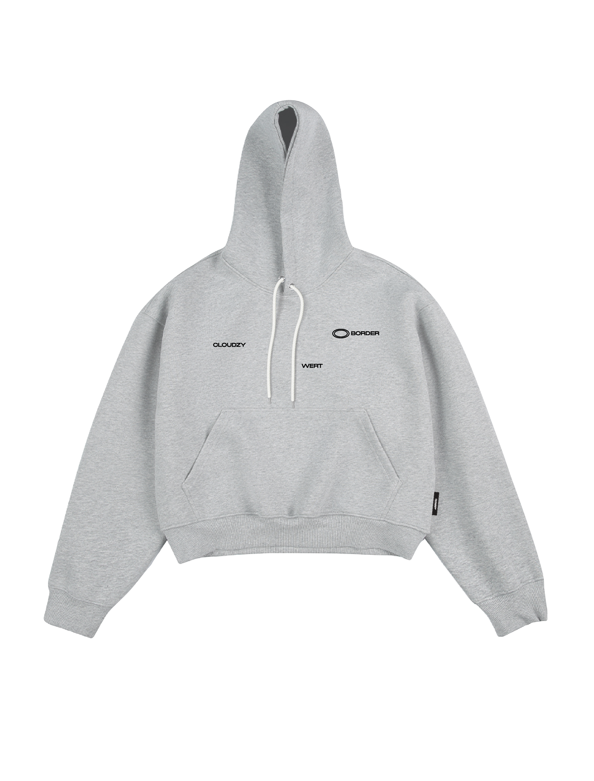 Áo khoác hoodie boxy nỉ nam local brand hoodie nữ unisex form rộng basic tay phồng CLOUDZY BOR