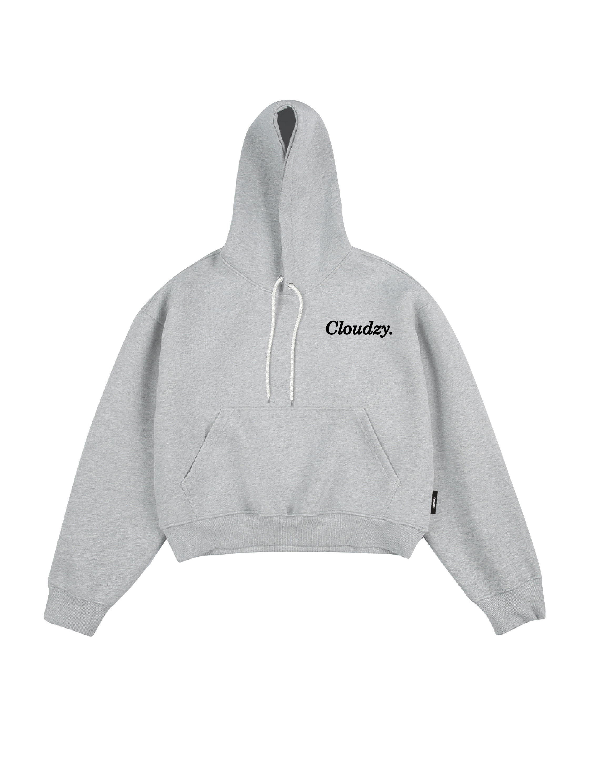 Áo hoodie boxy local brand CLOUDZY nỉ có mũ form thụng cao cấp in logo chữ ký áo khoác nỉ thời trang đường phố HD CORE