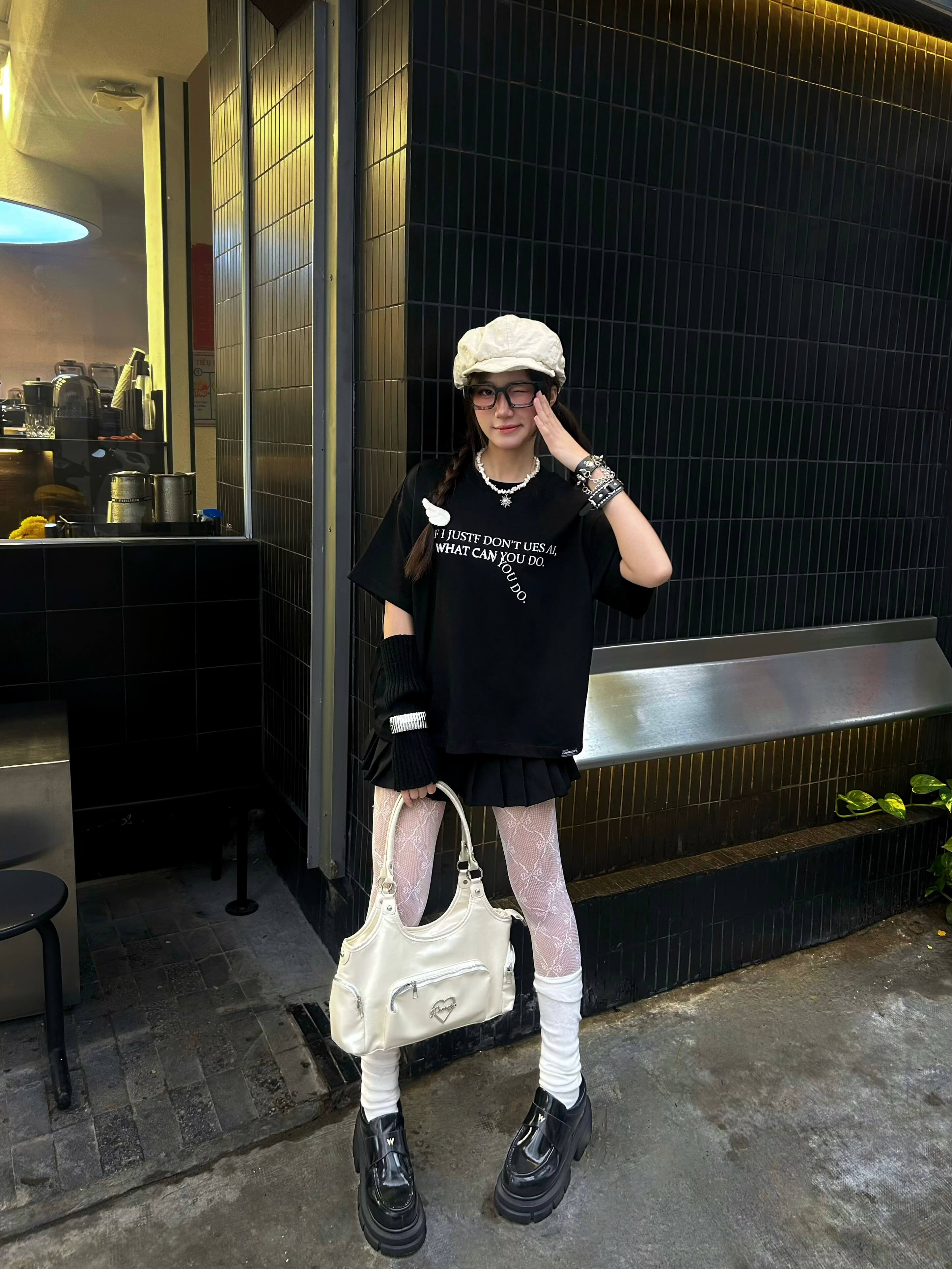 Áo thun boxy tee local brand Cloudzy unisex phông tay lỡ nữ cotton phối màu form rộng boxy YOU DO