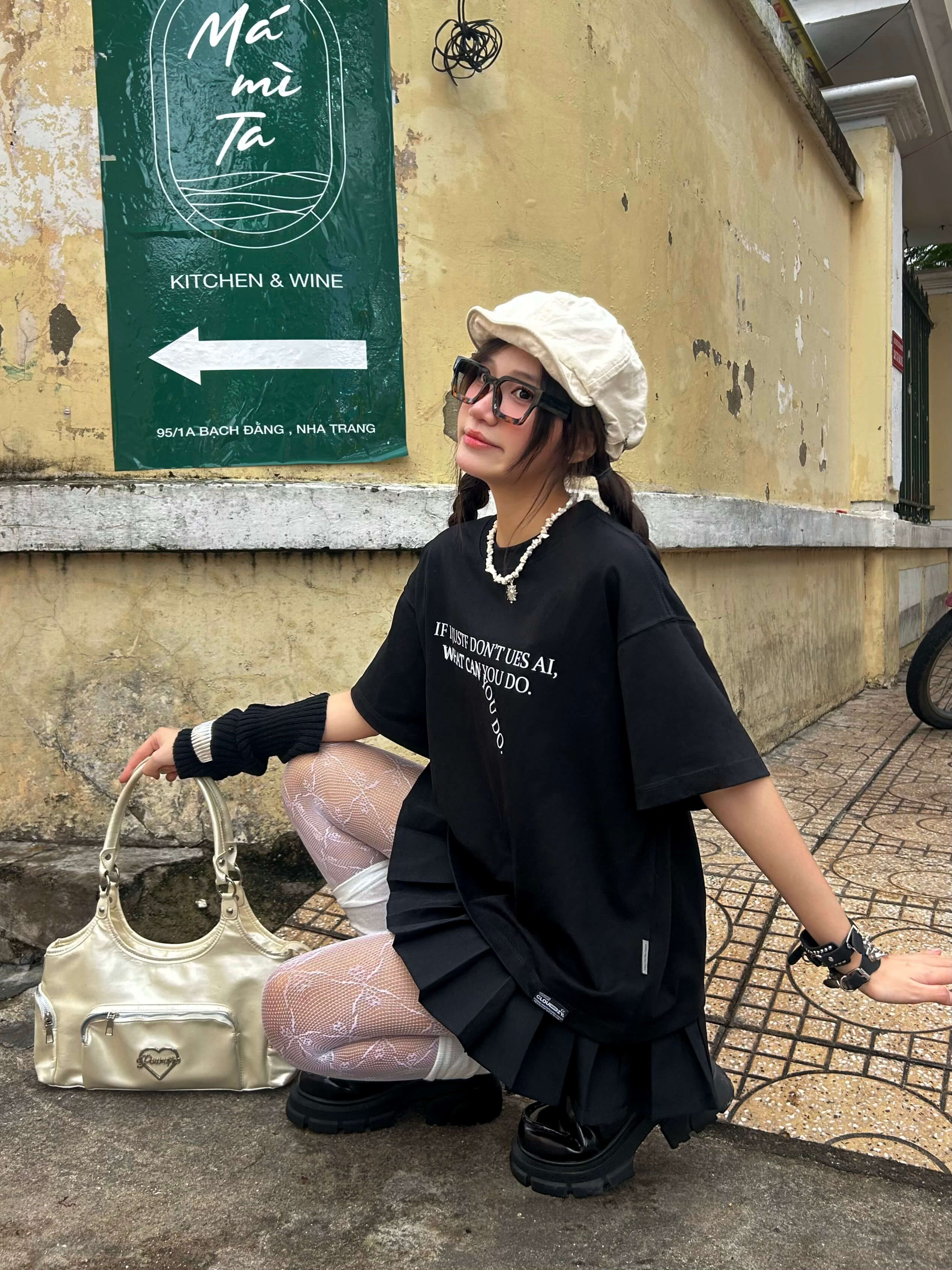 Áo thun boxy tee local brand Cloudzy unisex phông tay lỡ nữ cotton phối màu form rộng boxy YOU DO