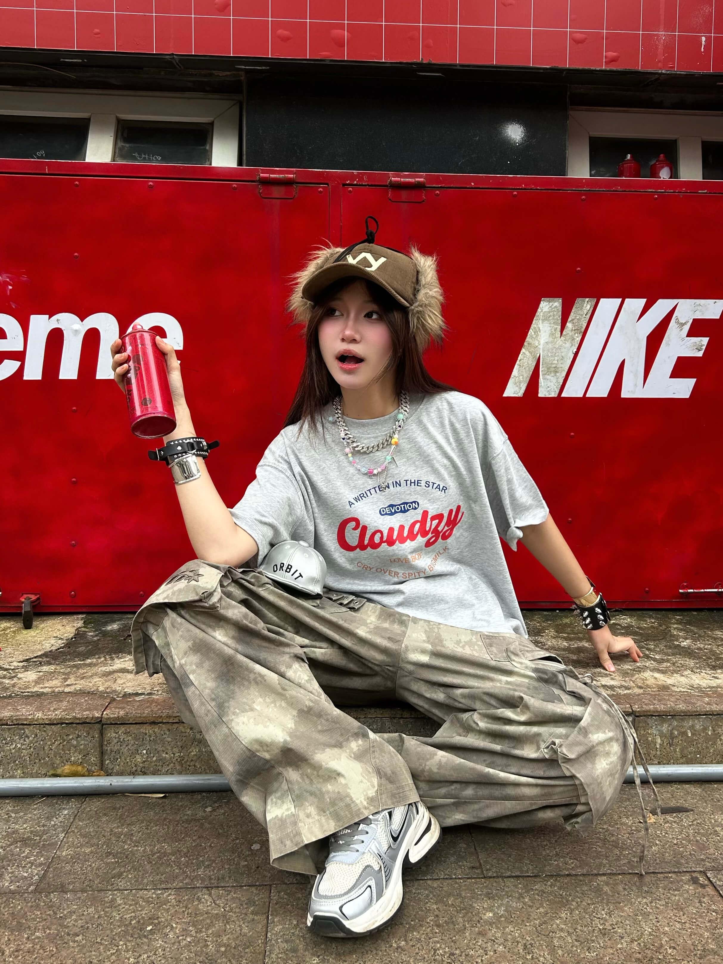 Áo thun boxy tee local brand Cloudzy unisex phông tay lỡ nữ cotton phối màu form rộng boxy DEVOTION