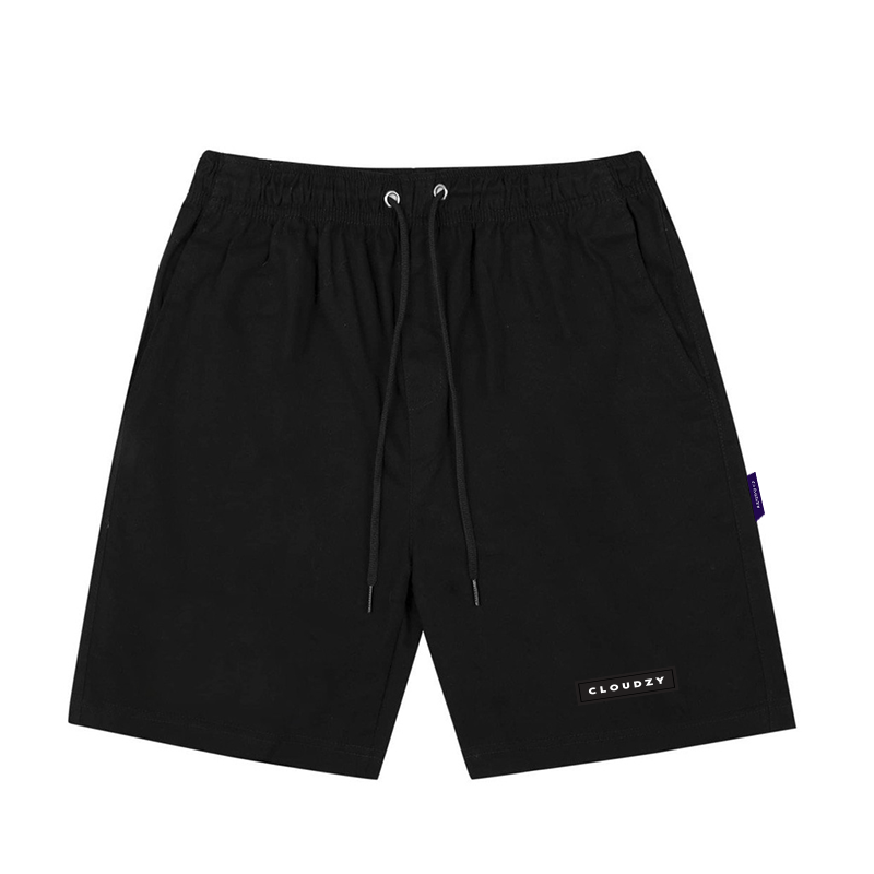 Quần short nam nữ QS KAKI TRƠN CLOUDZY cotton mềm mịn lưng thun unisex thể thao cao cấp ống rộng