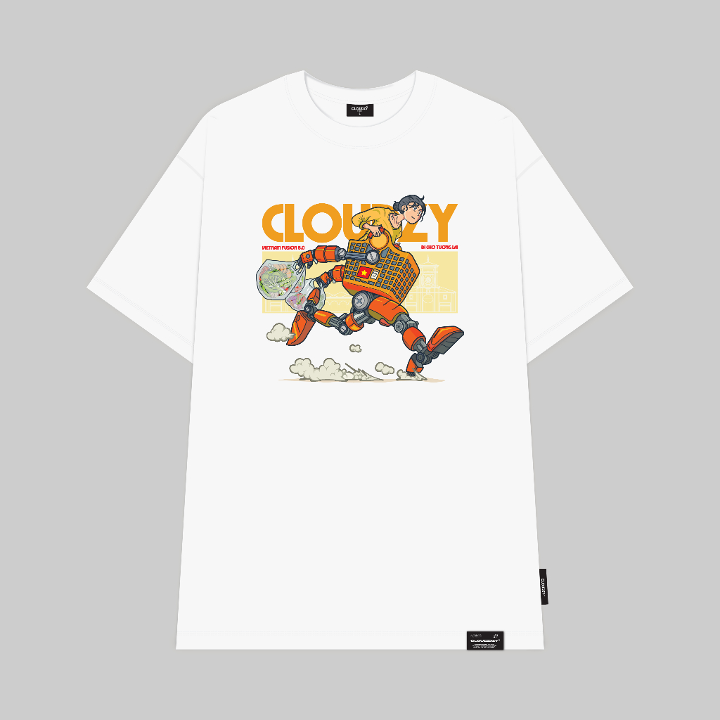 ÁO THUN OVERSIZE CLOUDZY ĐI CHỢ