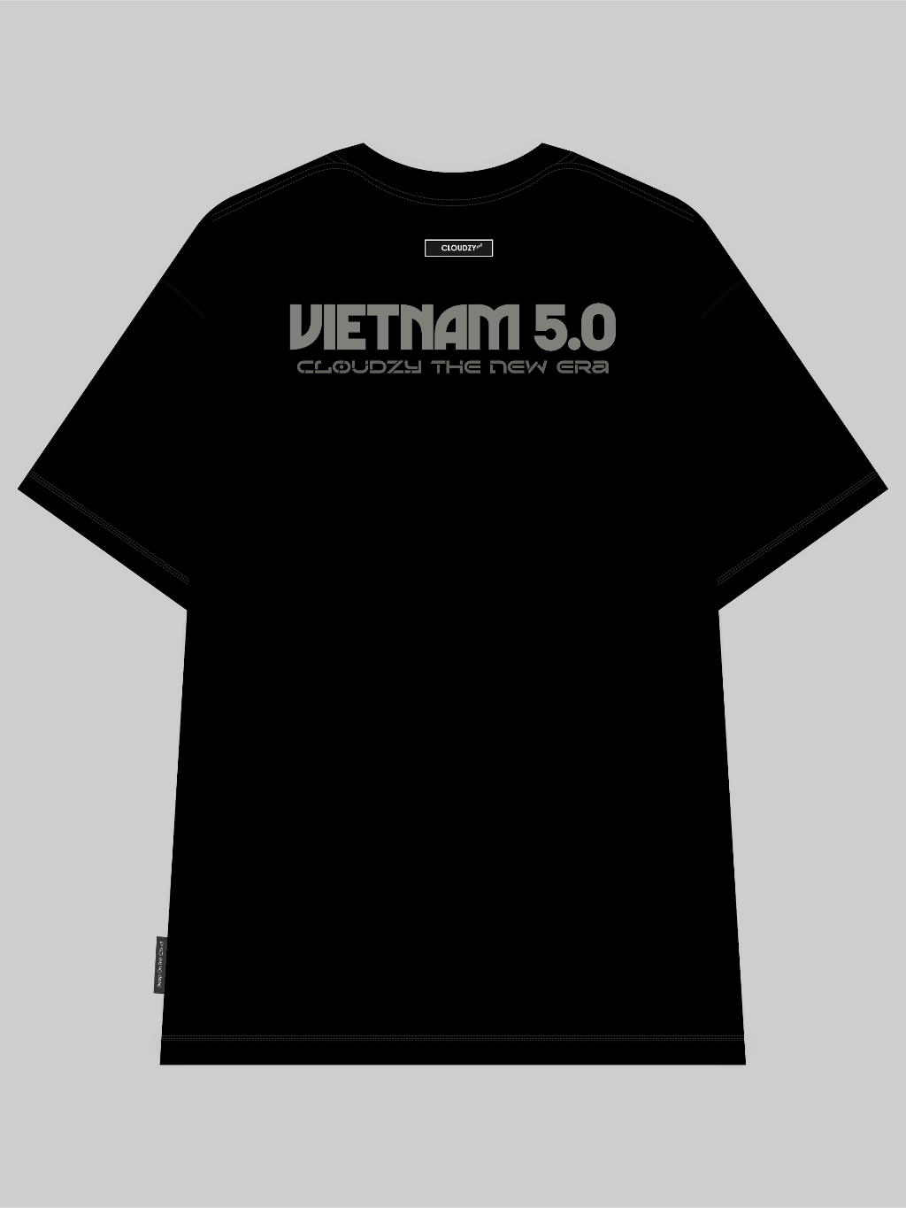 ÁO THUN OVERSIZE CLOUDZY TRÂU MÁY