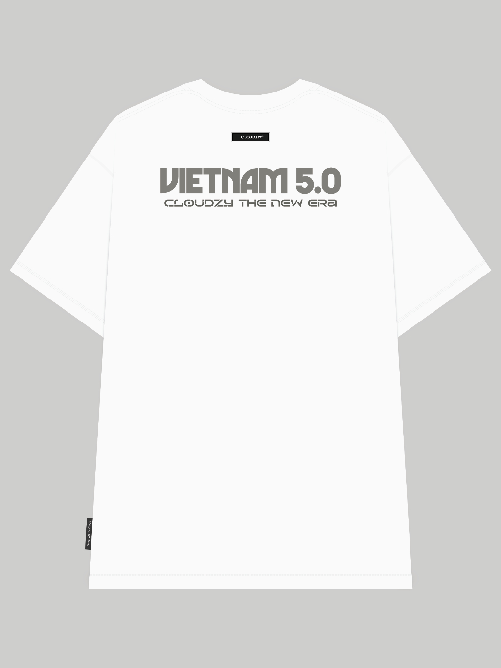 ÁO THUN OVERSIZE CLOUDZY TRÂU MÁY