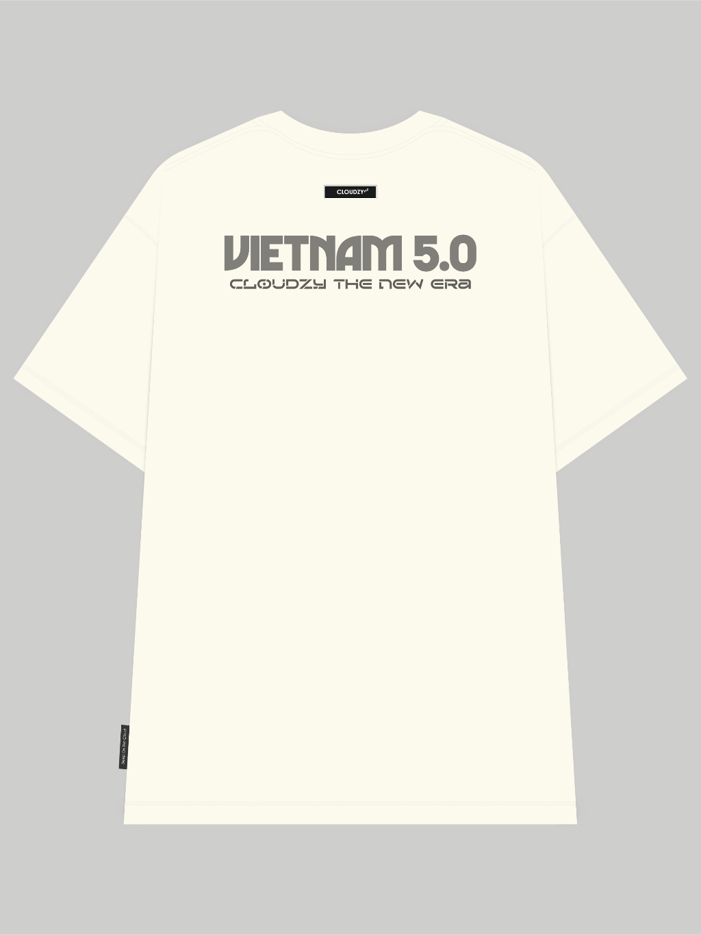 ÁO THUN OVERSIZE CLOUDZY TRÂU MÁY