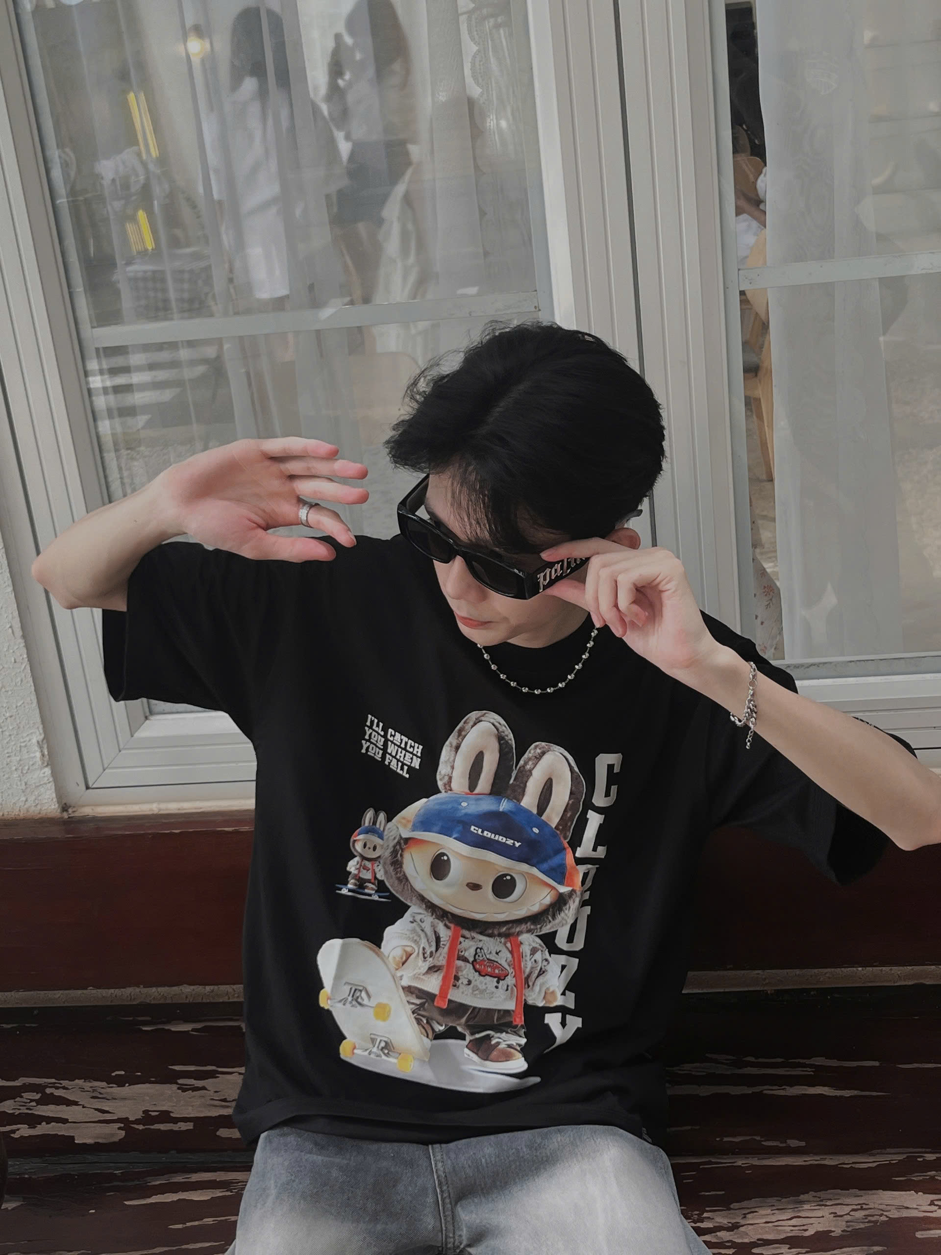 ÁO THUN OVERSIZE SKATE