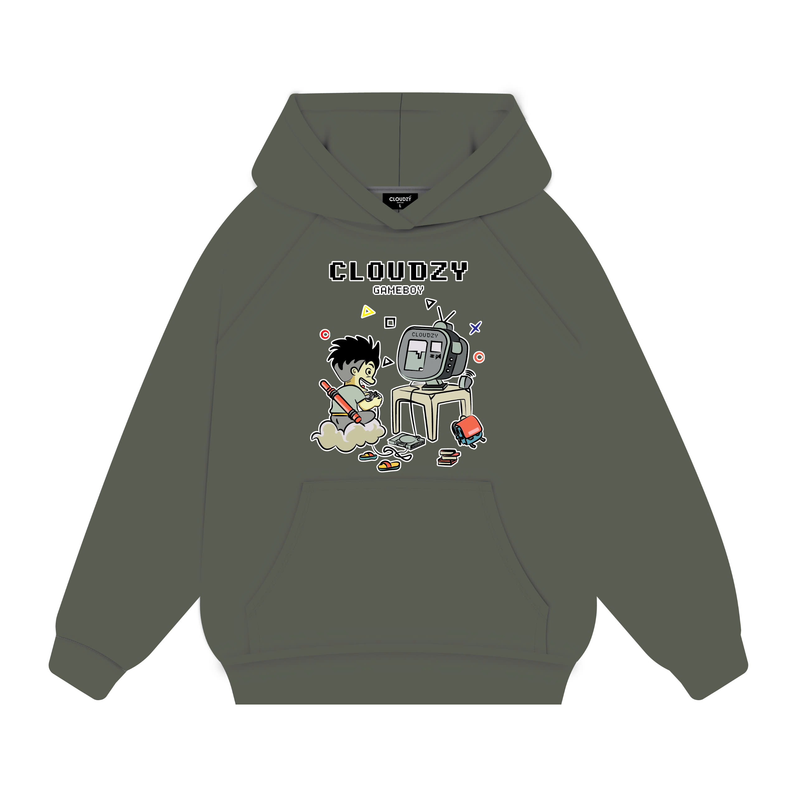 HOODIE OVERSIZE GAMEBOY