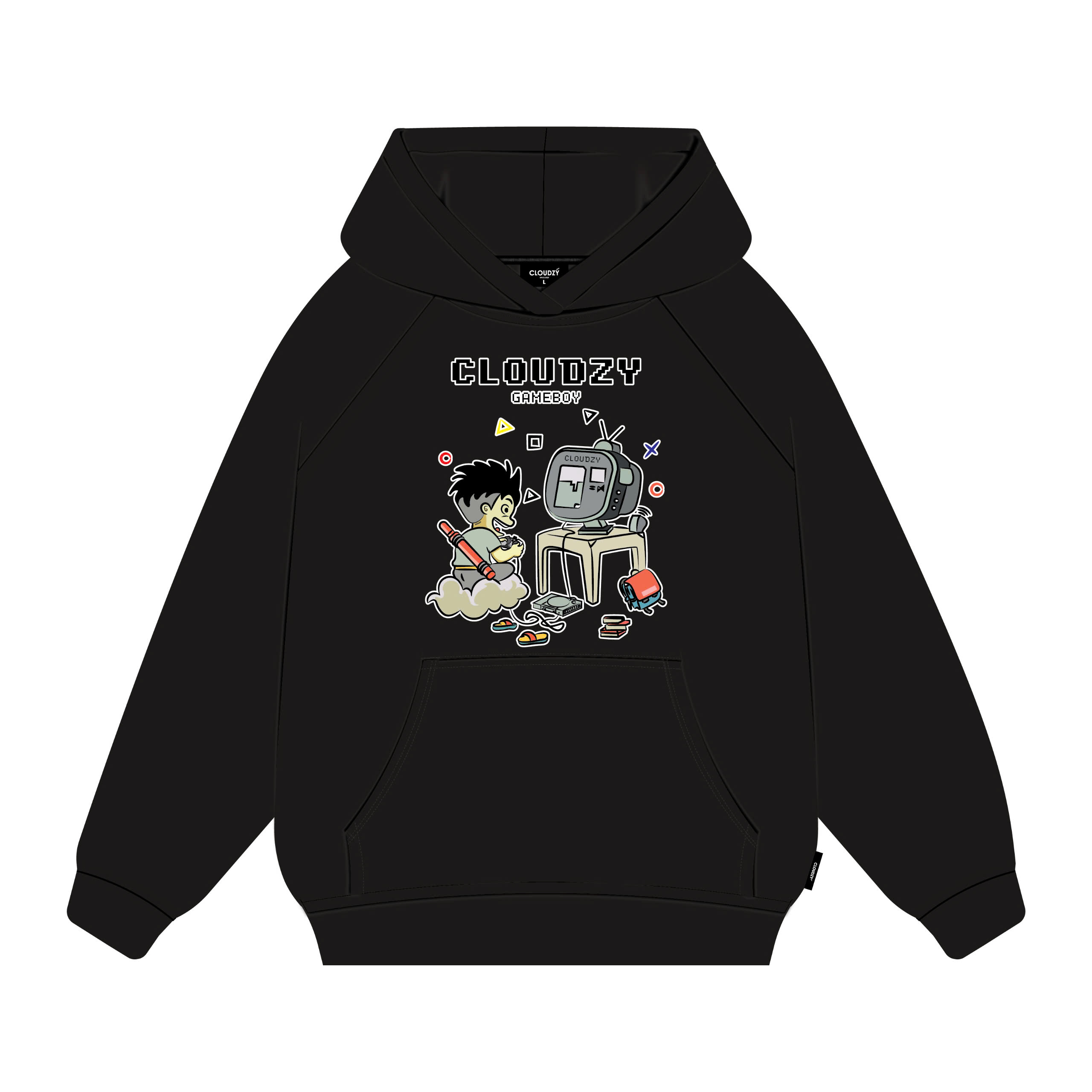HOODIE OVERSIZE GAMEBOY