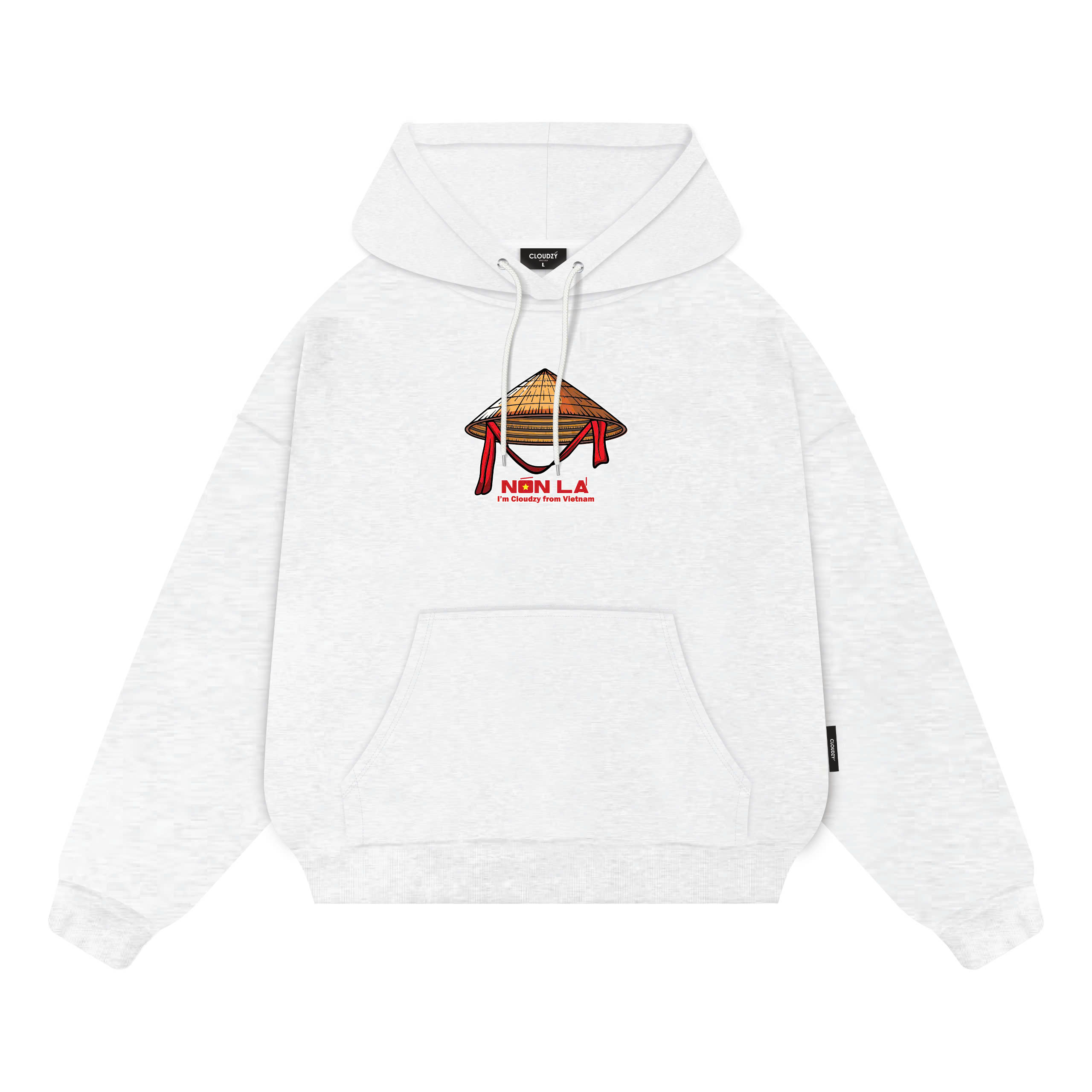 HOODIE BOXY NÓN LÁ